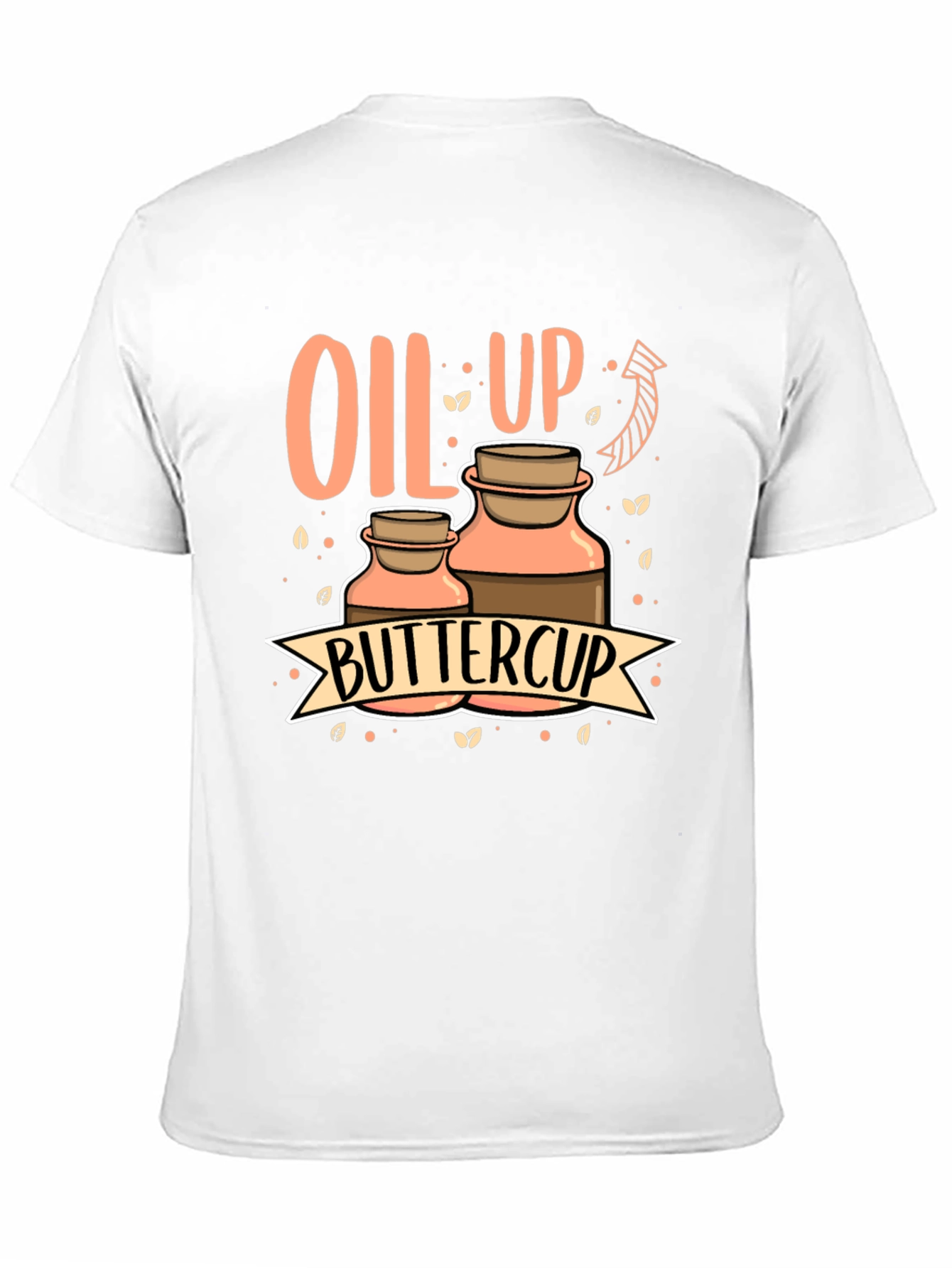 Oil Up Buttercup Graphic Tee - Aromatherapy Shirt