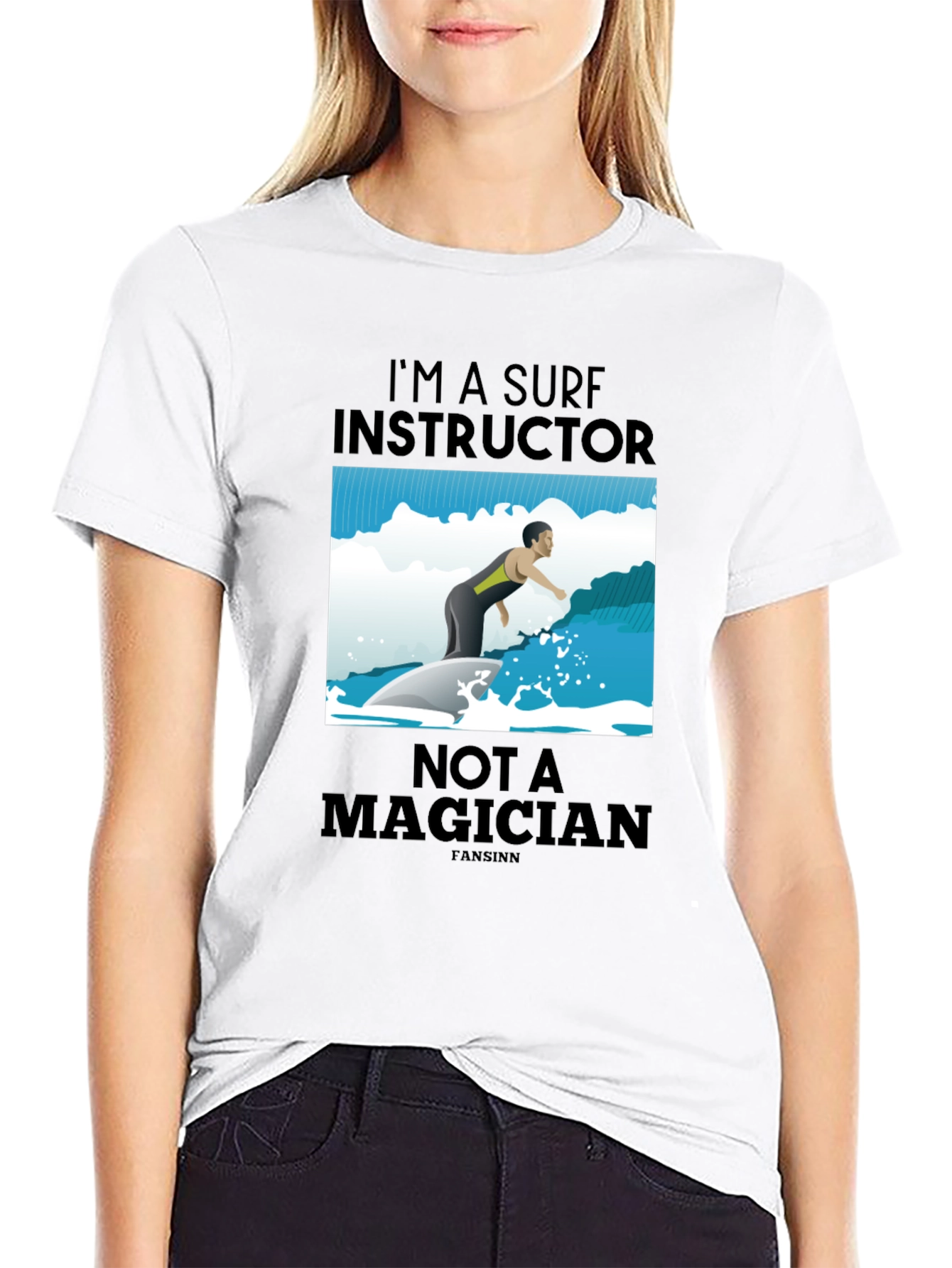Surf Instructor Graphic Tee - Not A Magician