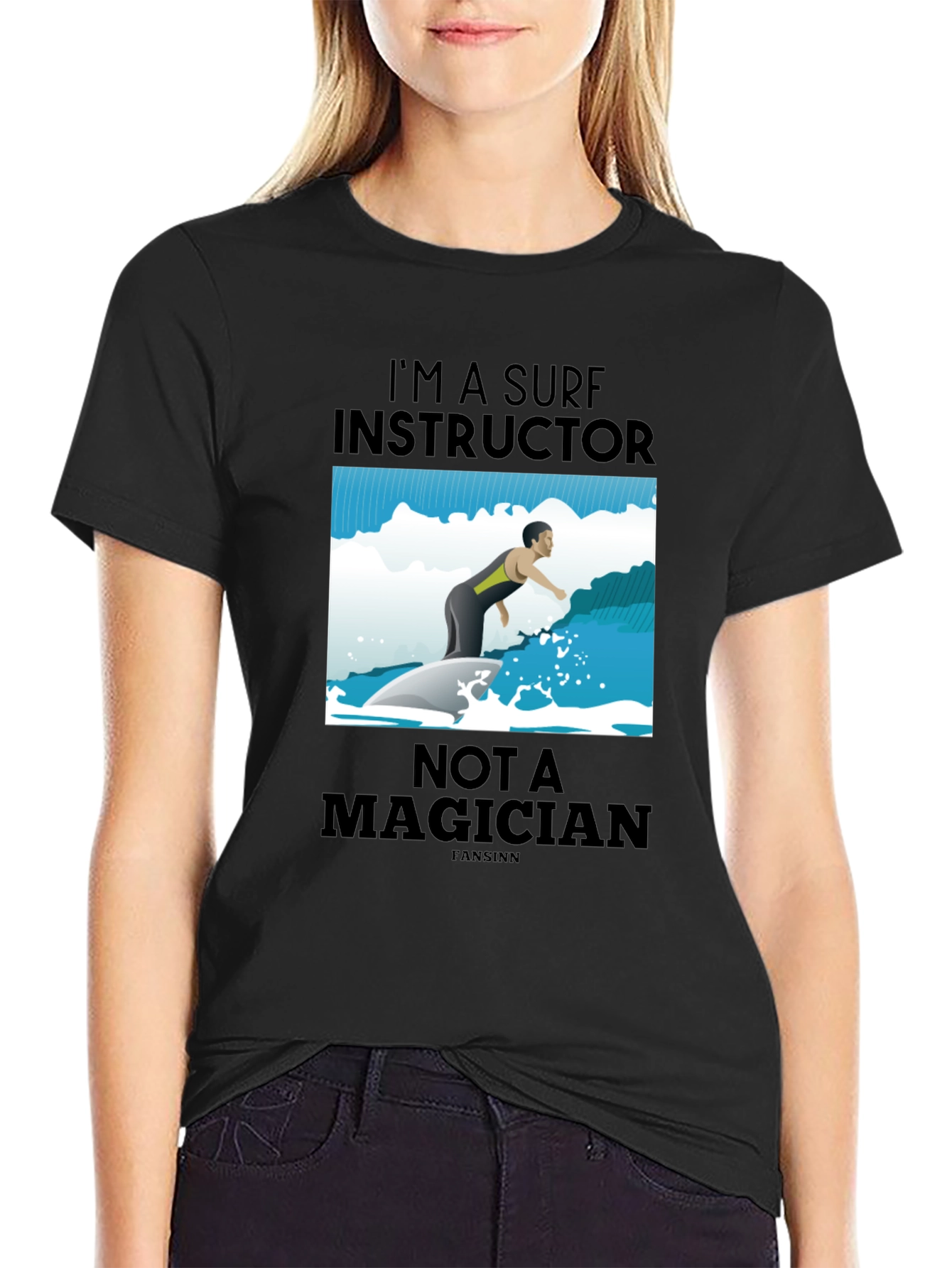 Surf Instructor Graphic Tee - Not A Magician