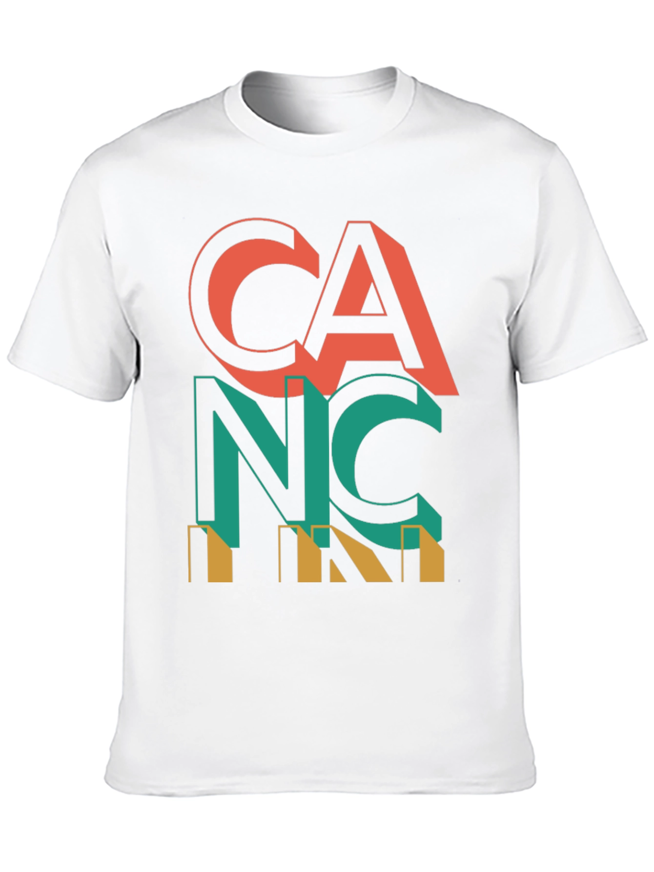 Retro Cancun Graphic T-Shirt - Black