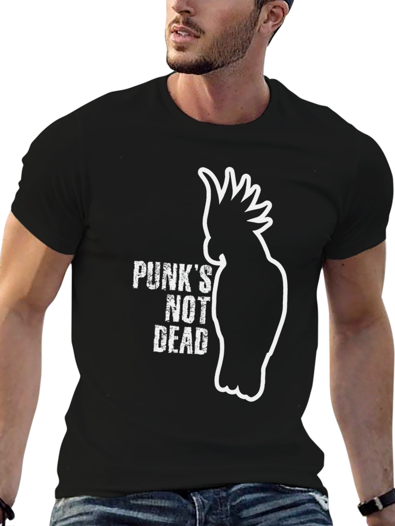 Punks Not Dead Cockatoo T-Shirt