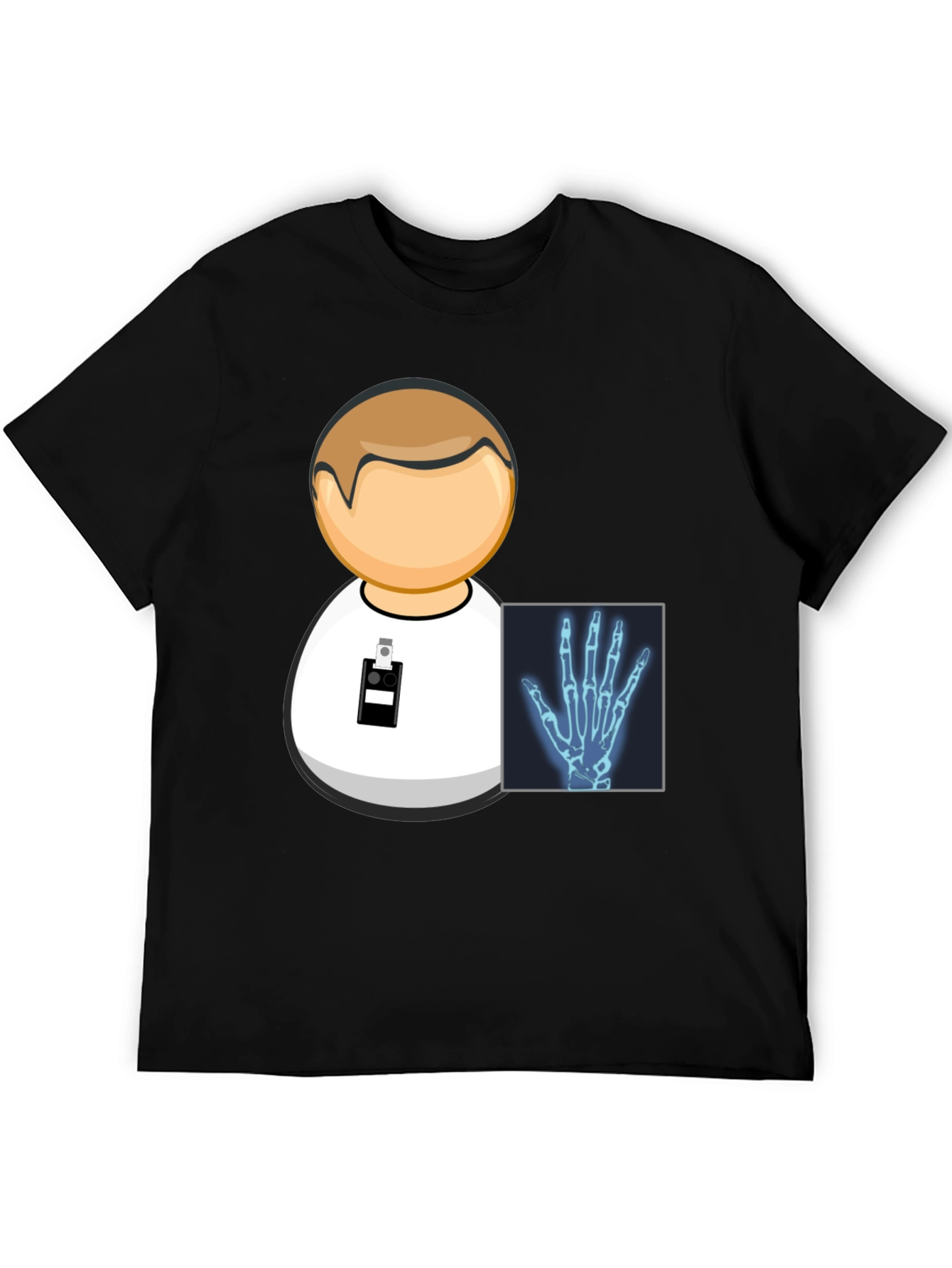 Radiology Icon Black T-Shirt