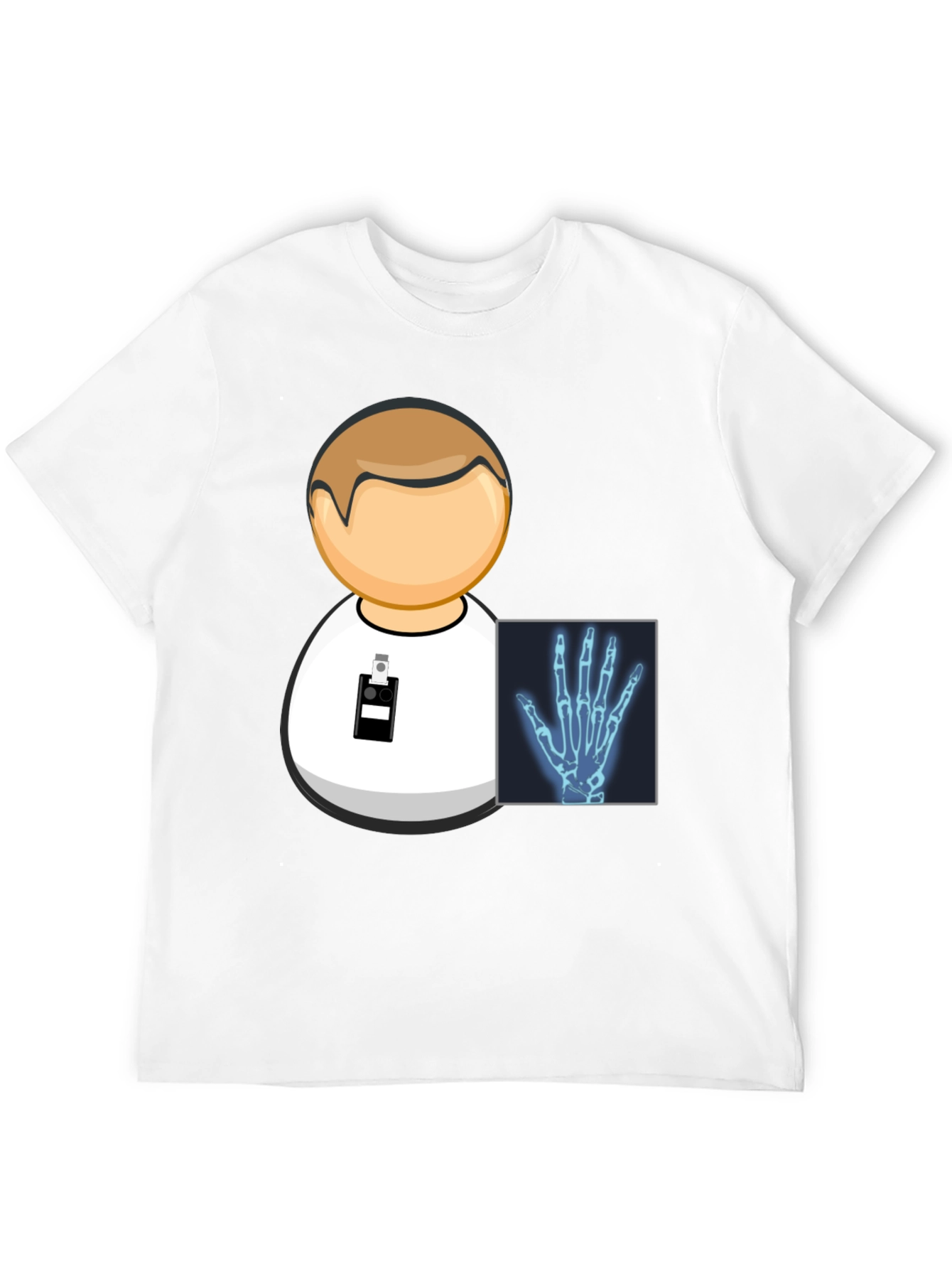 Radiology Icon Black T-Shirt