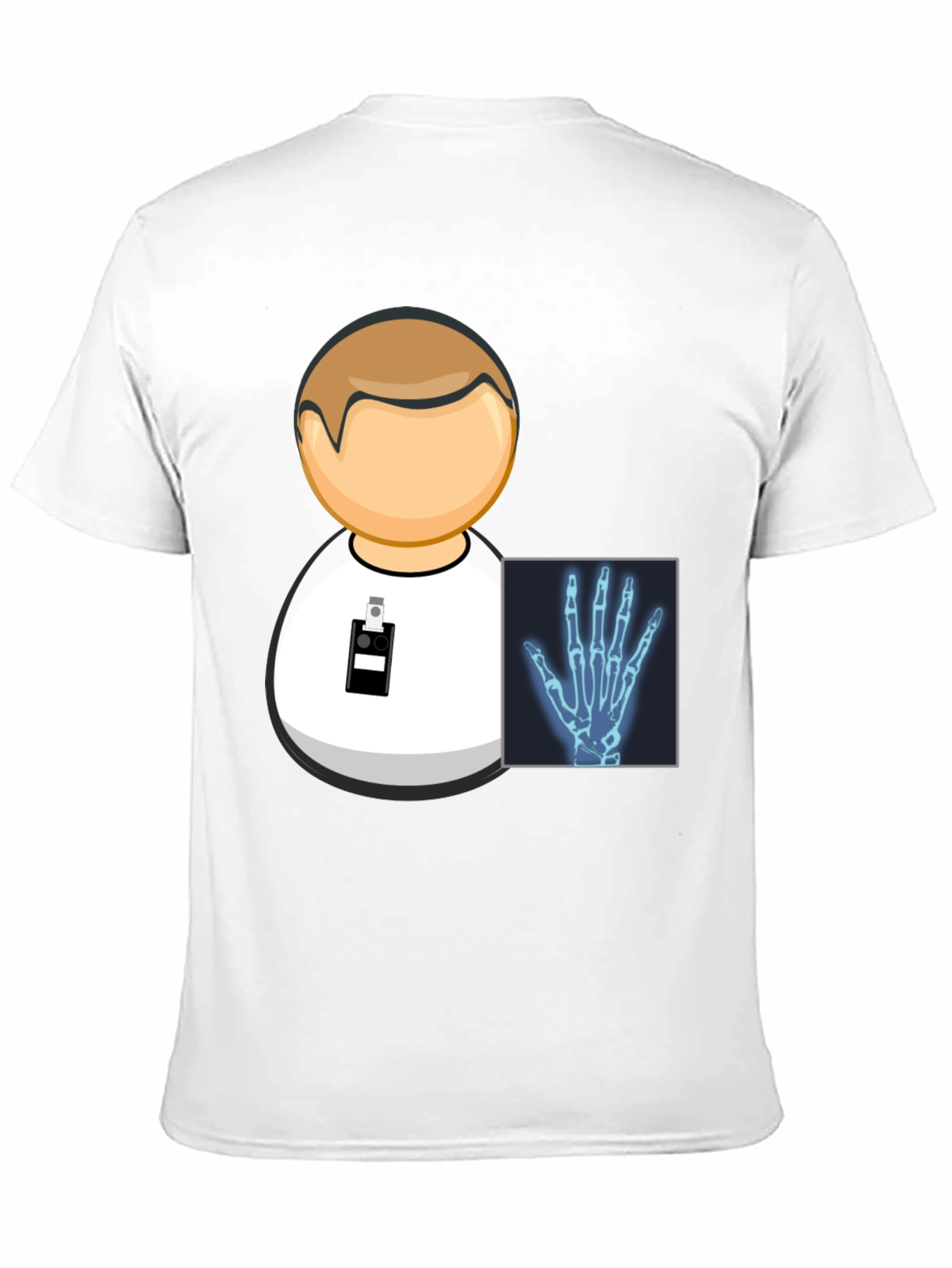 Radiology Icon Black T-Shirt