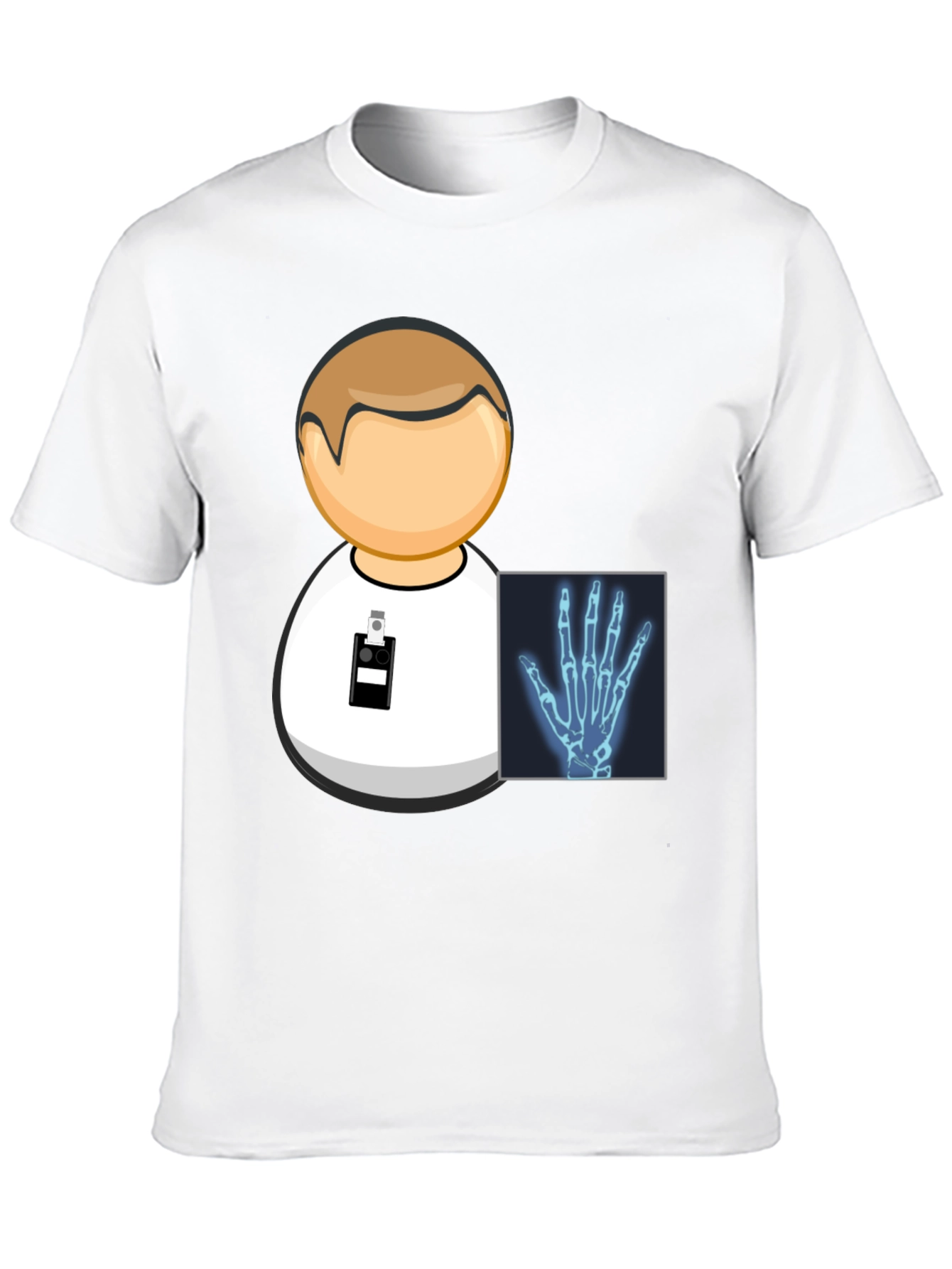 Radiology Icon Black T-Shirt