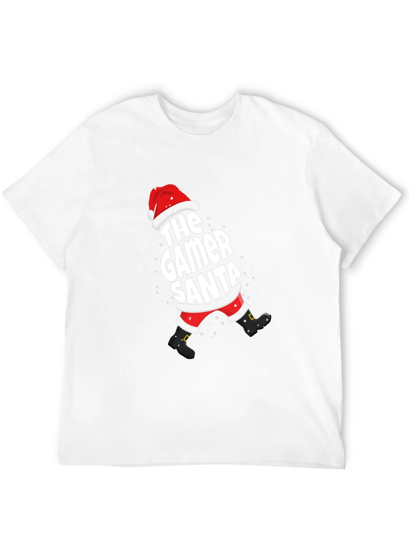 The Gamer Santa T-Shirt - Holiday Festive Tee