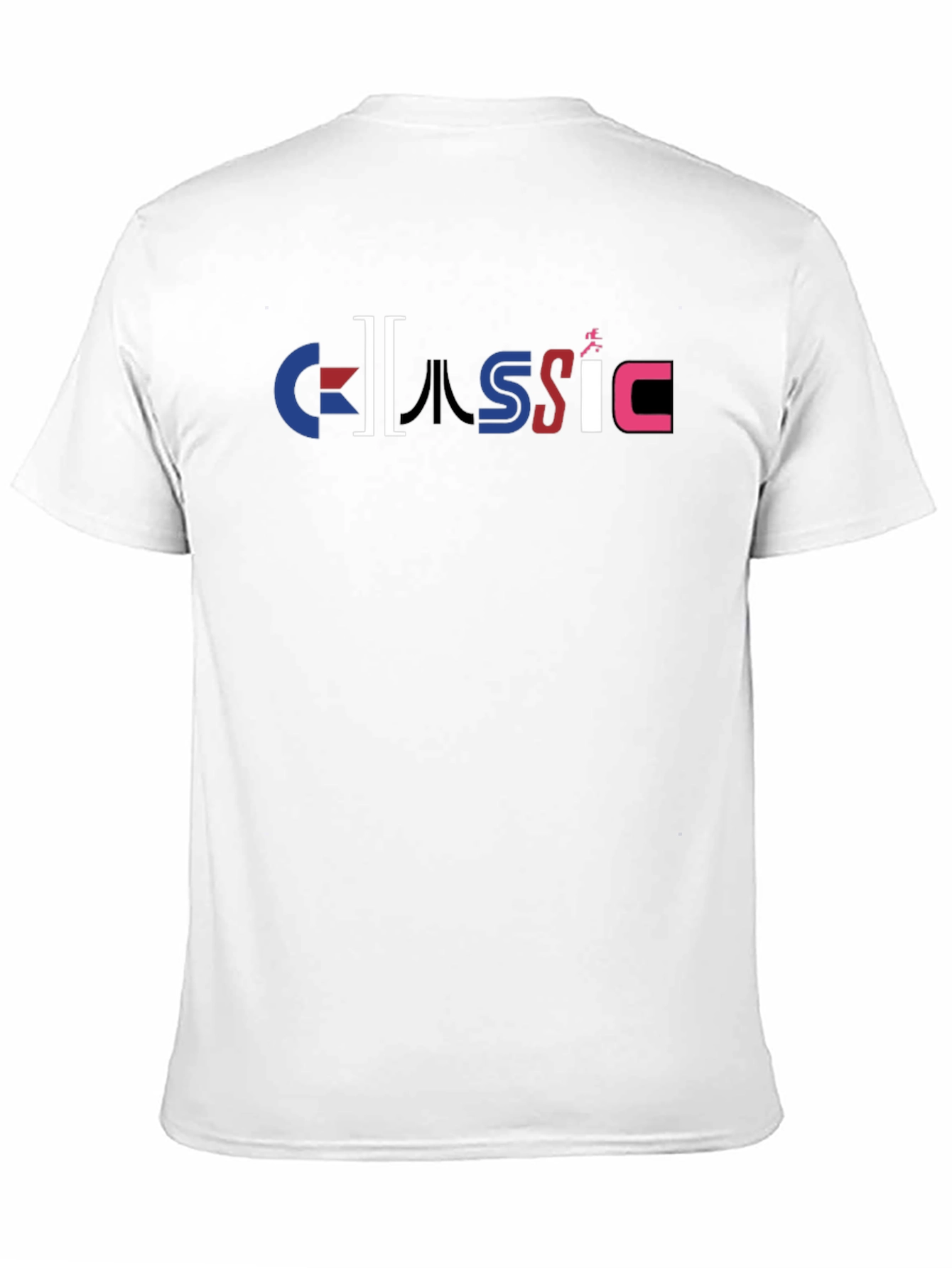 Classic Graphic Print Black T-Shirt