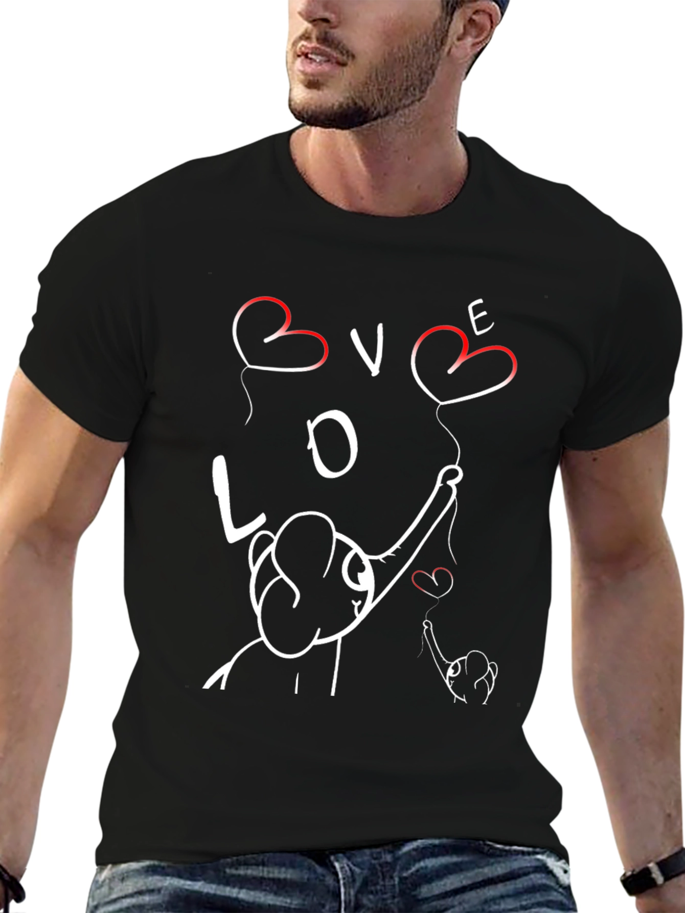 Love Elephant Graphic Tee