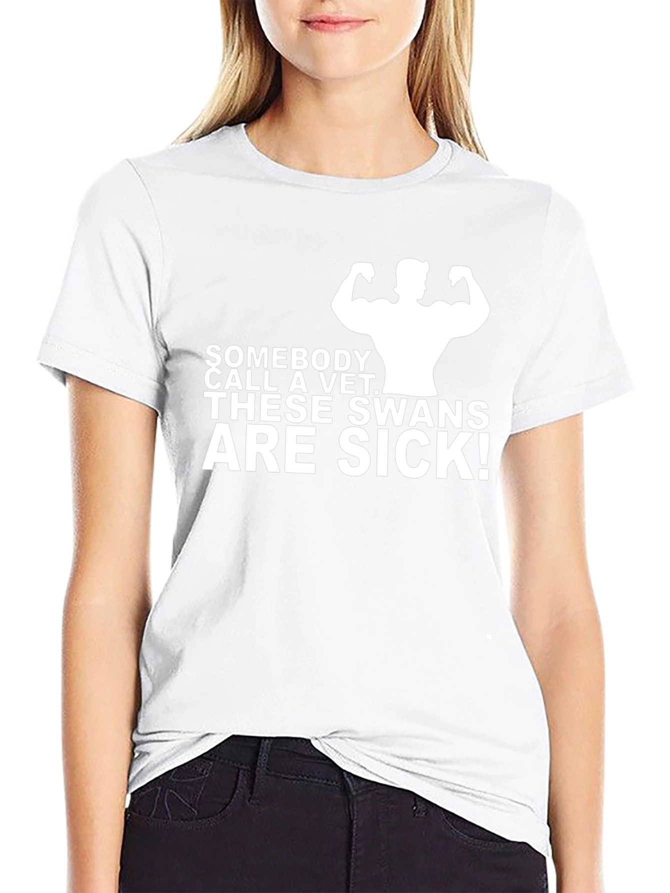 Funny These Swans Are Sick! T-Shirt
