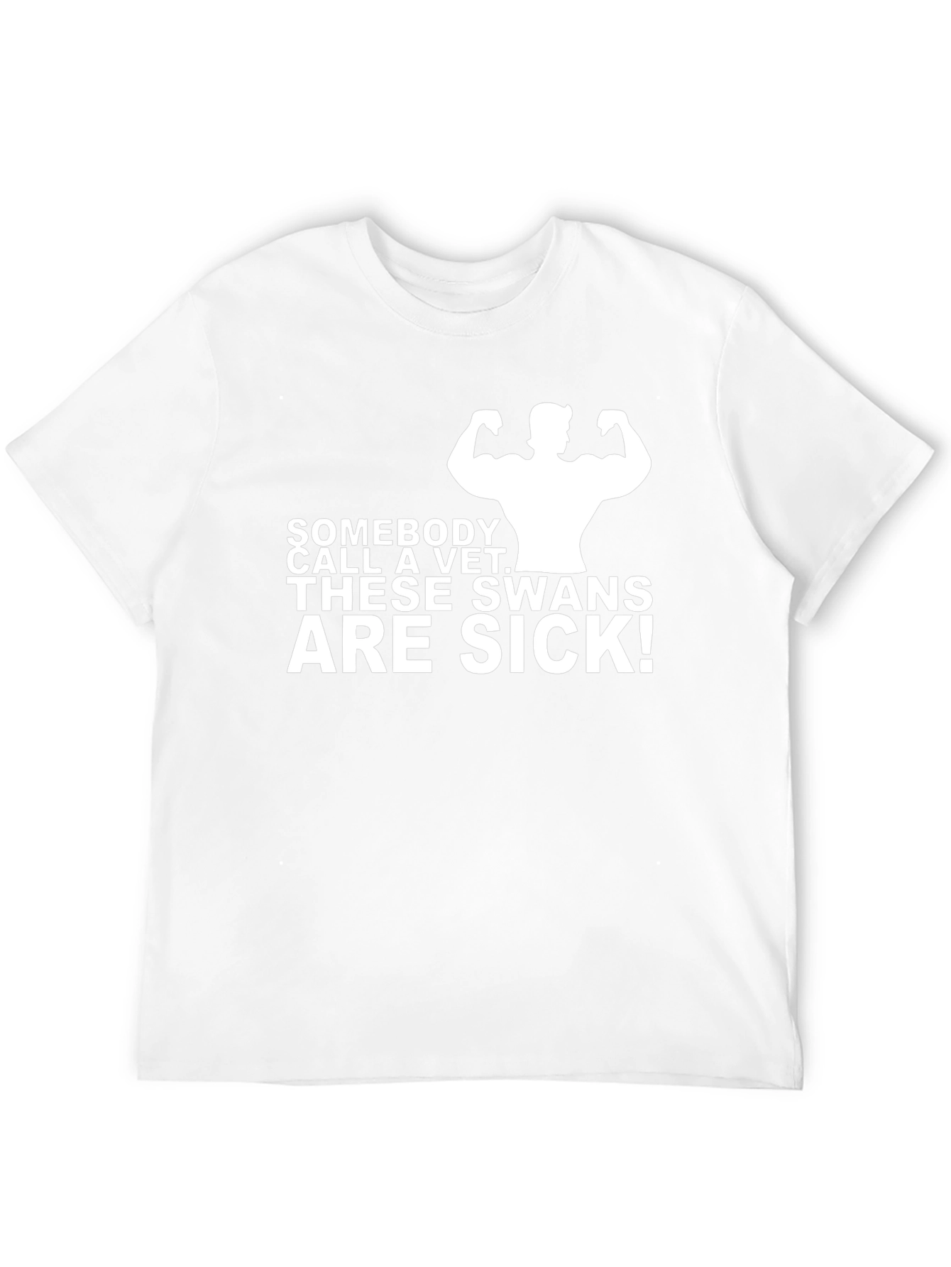 Funny These Swans Are Sick! T-Shirt