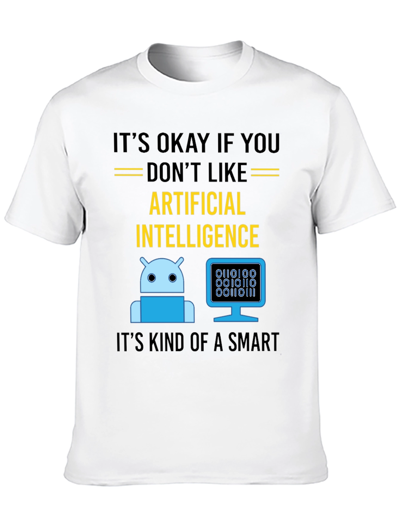 Artificial Intelligence T-Shirt - Funny Tech Geek Tee
