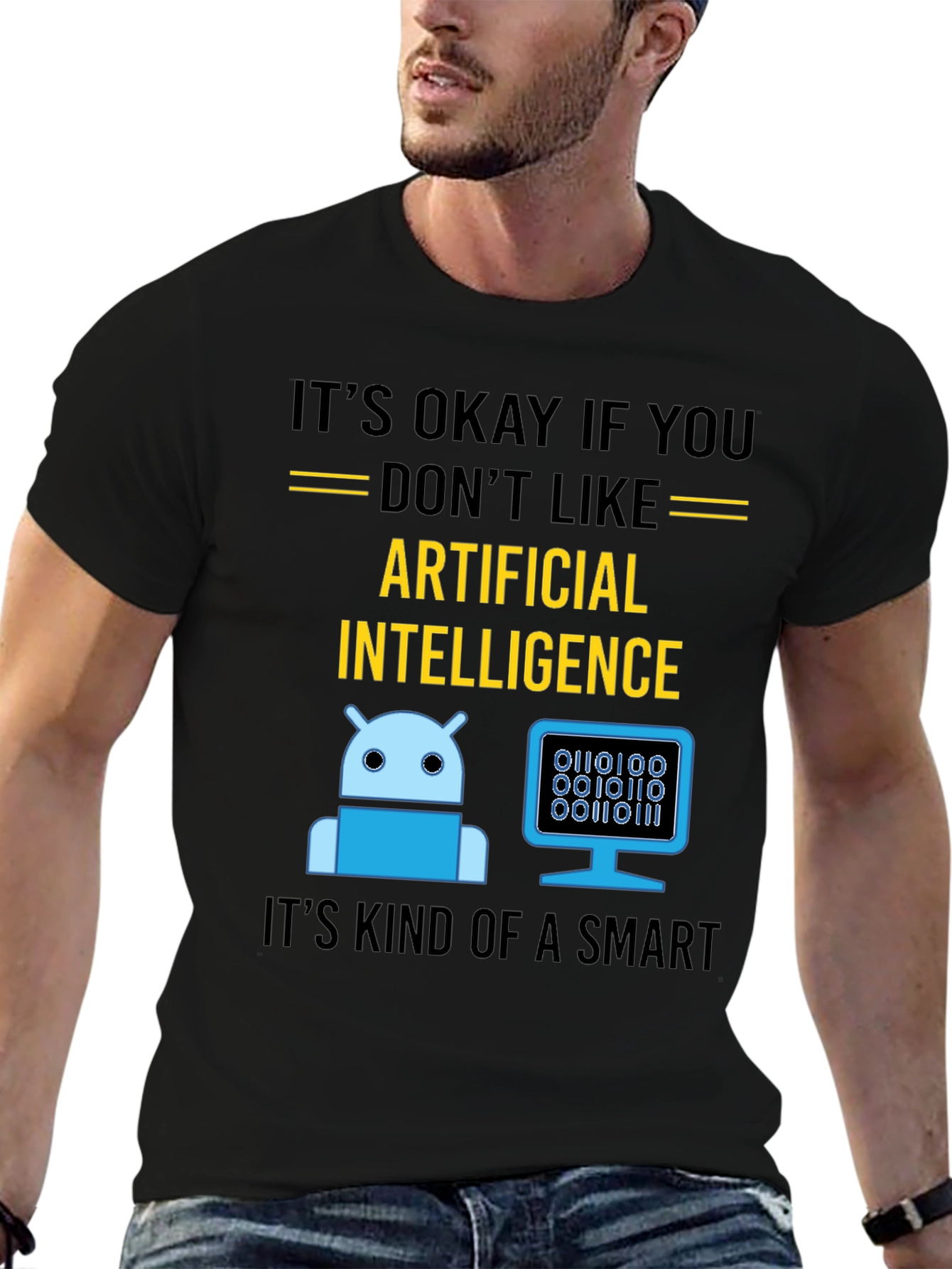 Artificial Intelligence T-Shirt - Funny Tech Geek Tee