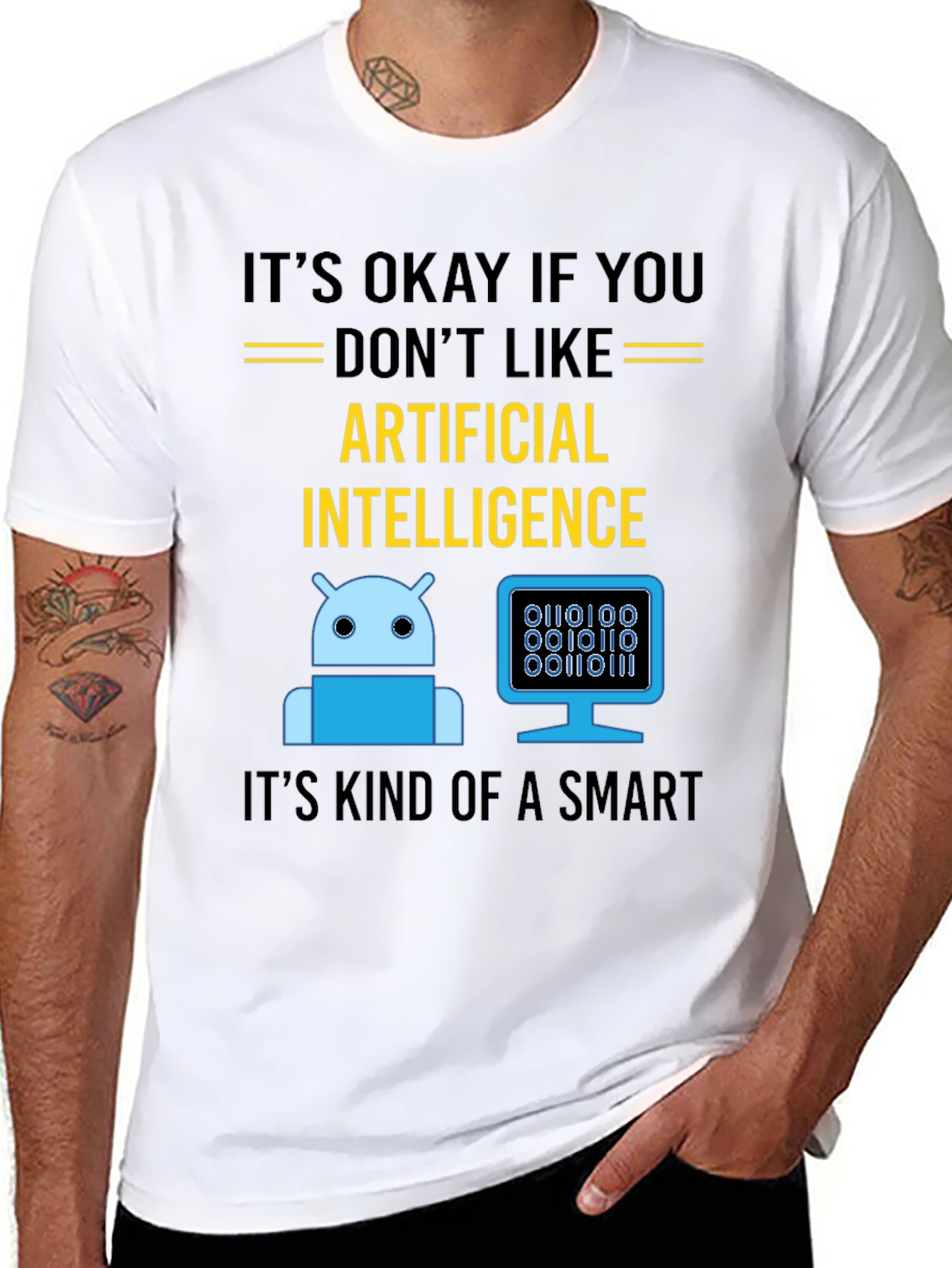 Artificial Intelligence T-Shirt - Funny Tech Geek Tee