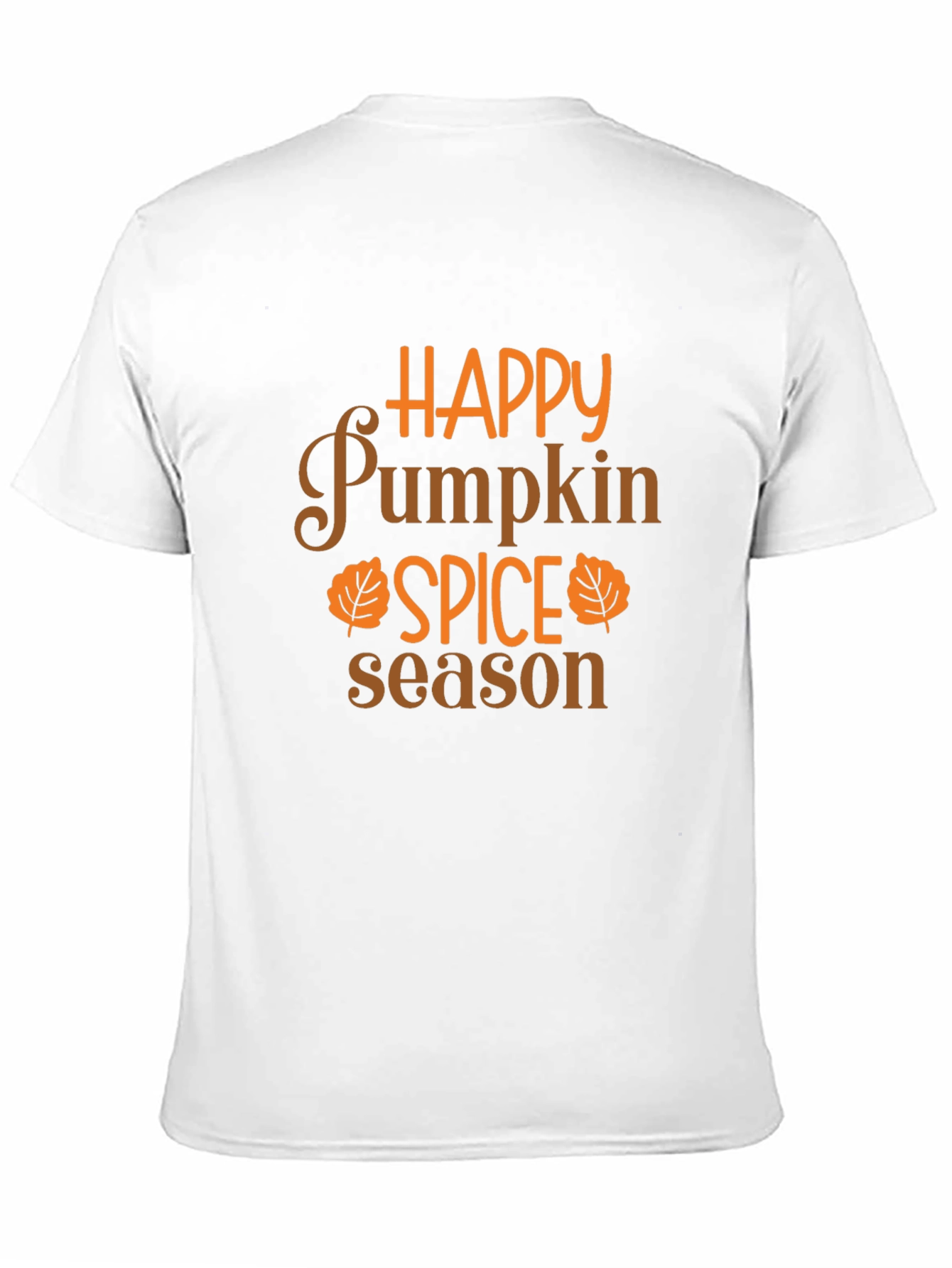 Happy Pumpkin Spice Season Black T-Shirt