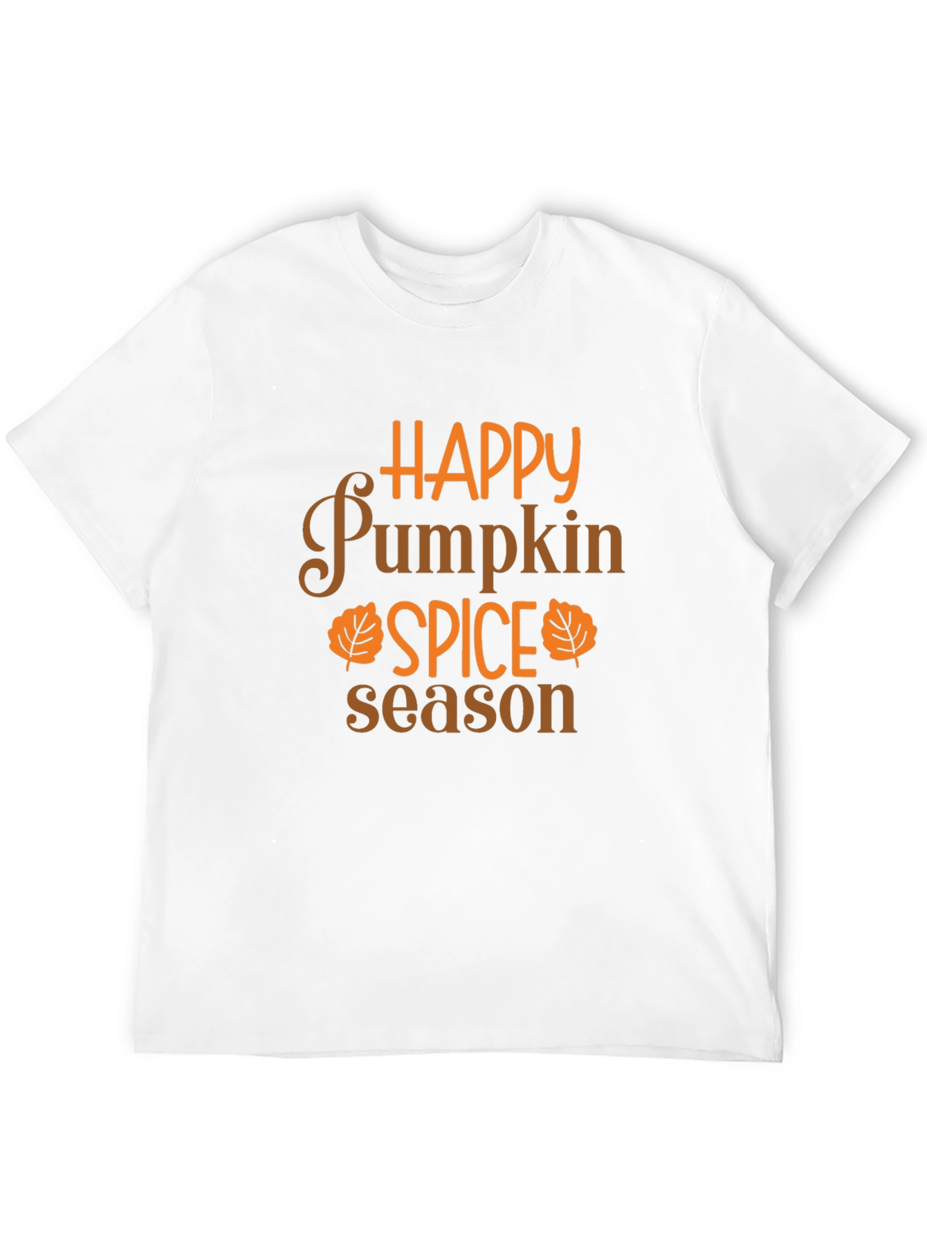 Happy Pumpkin Spice Season Black T-Shirt