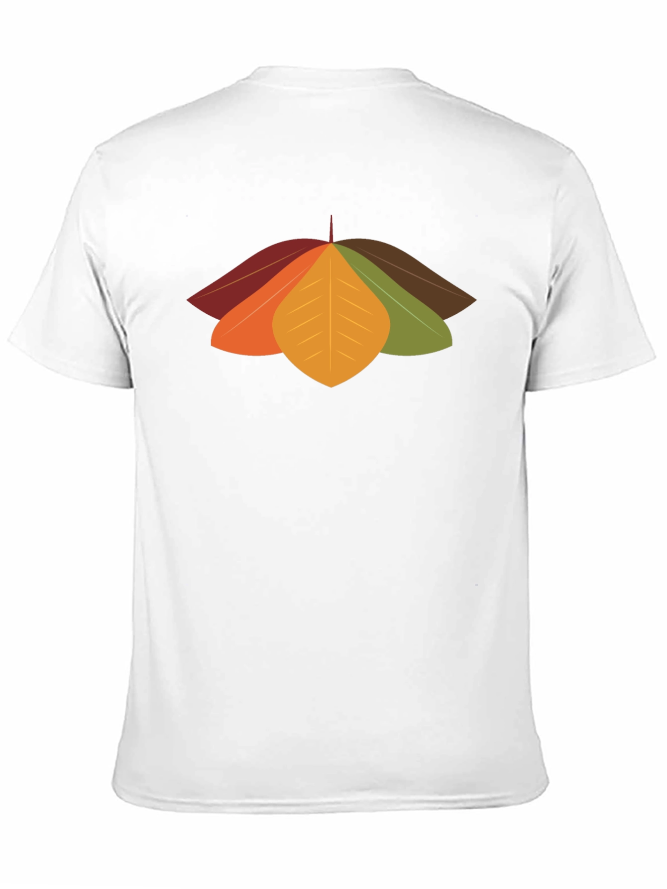 Autumn Leaves Graphic Tee - Stylish Fall Design
