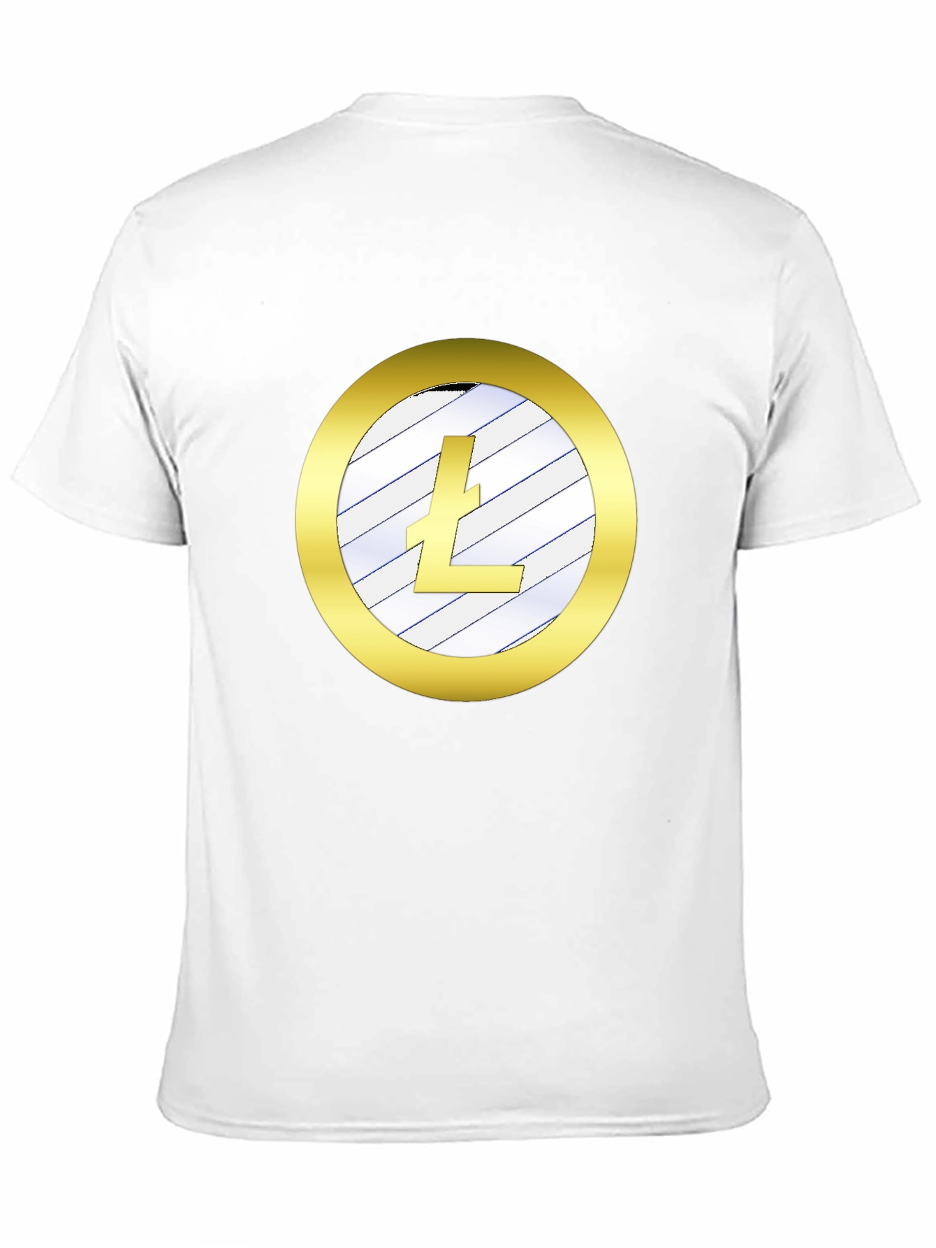Litecoin Crypto Tee - Sleek Black Shirt