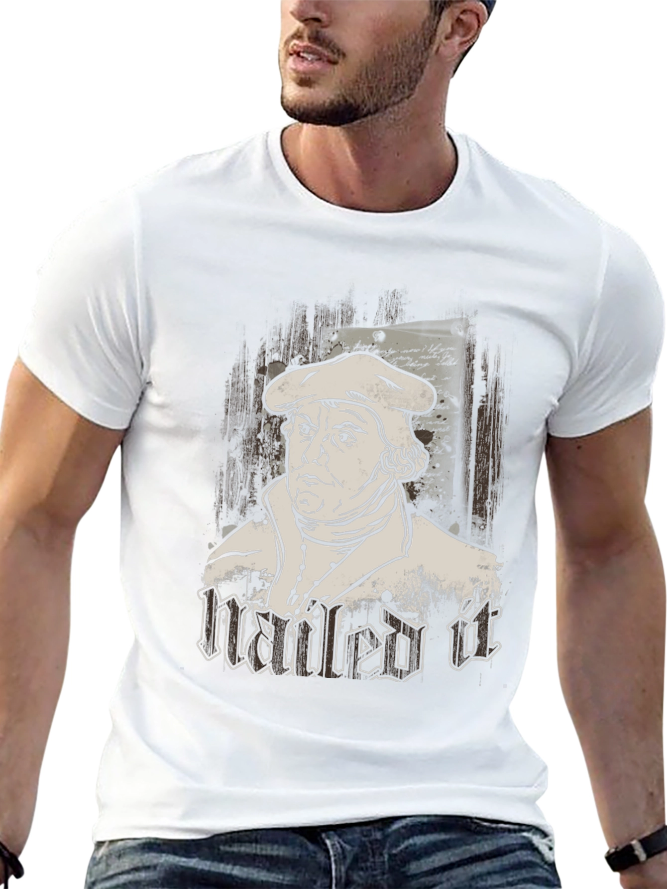 Nailed It T-Shirt - Martin Luther Graphic Tee
