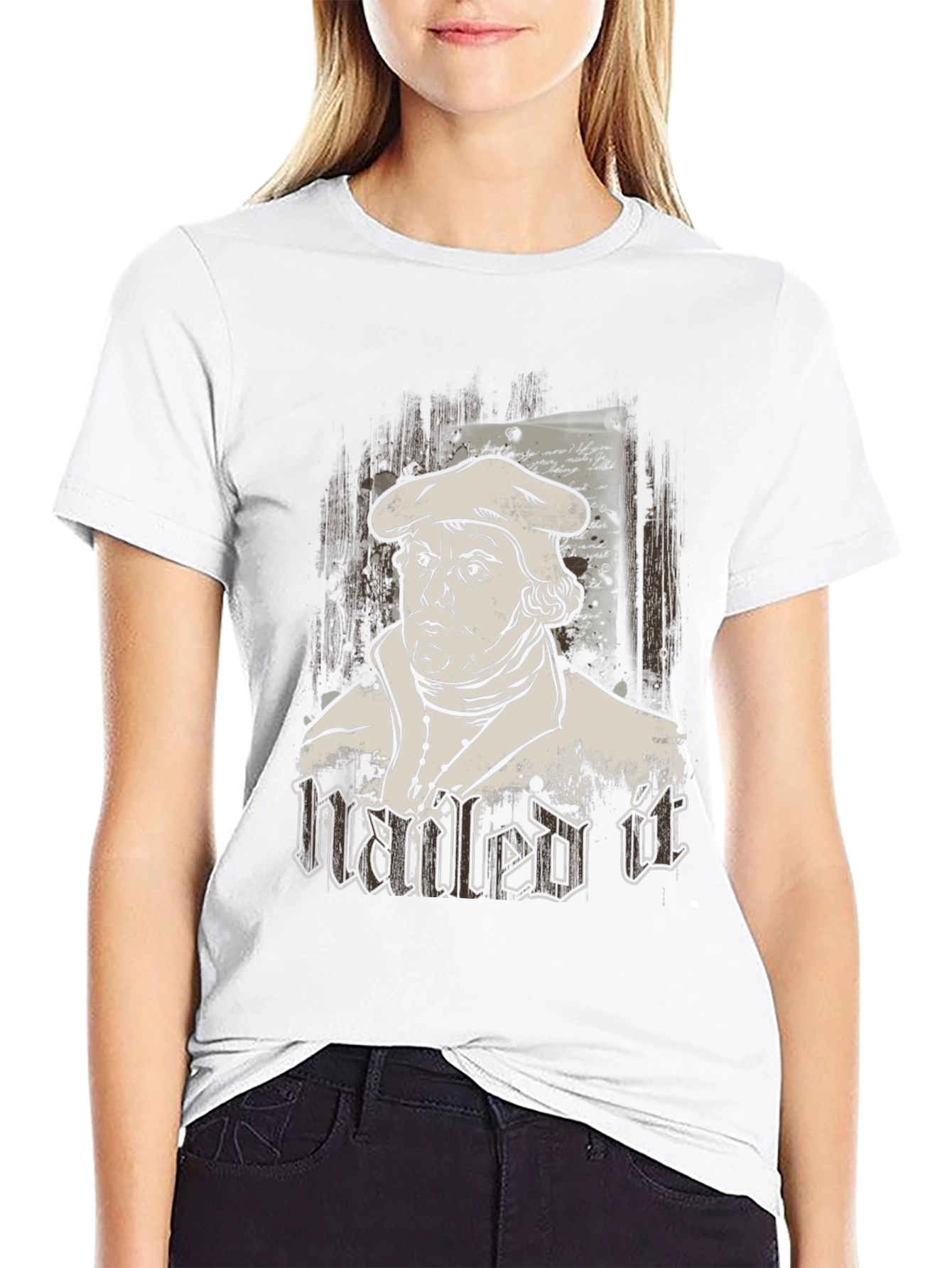 Nailed It T-Shirt - Martin Luther Graphic Tee