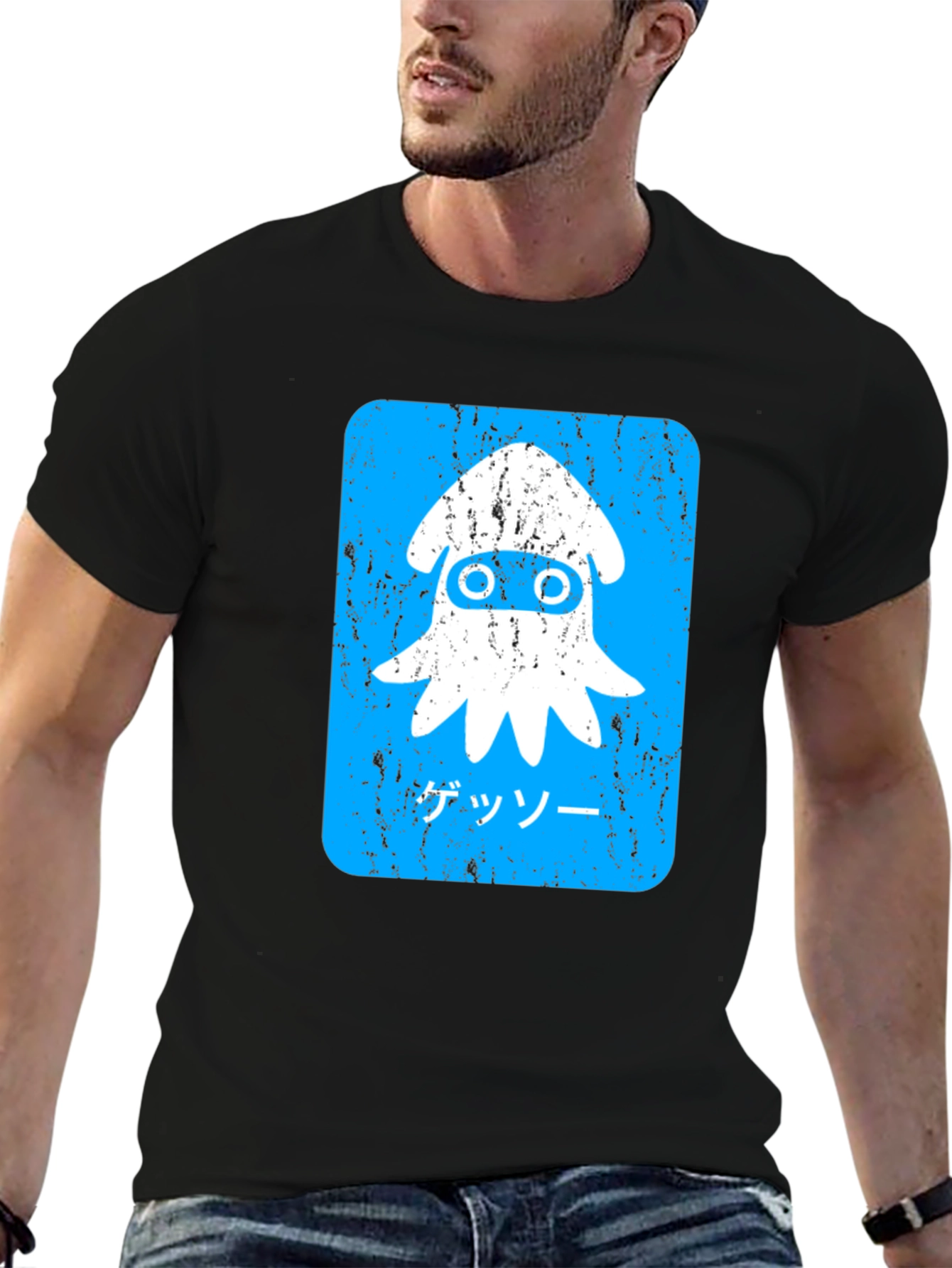 Splatoon Squid T-Shirt - Retro Style