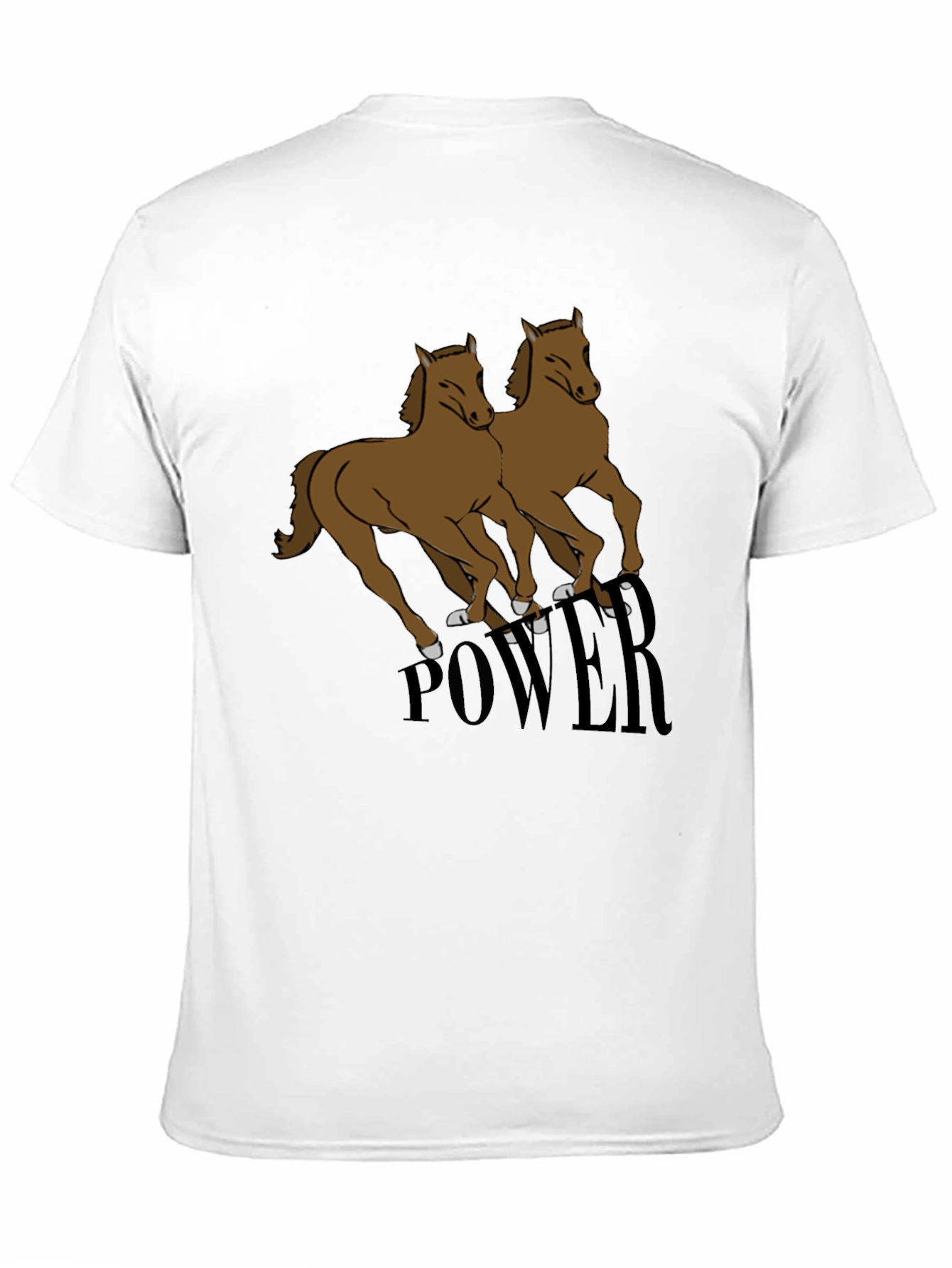 Black Power Horse T-Shirt