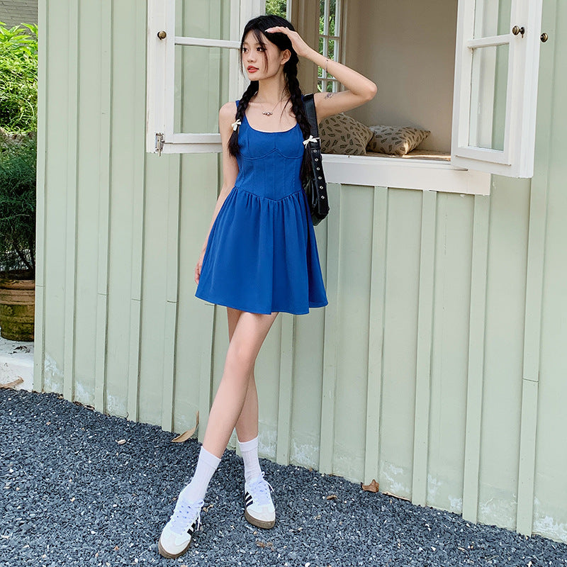 Women's Feel Summer Cute Age-Reducing Mini Length Strapless Dress