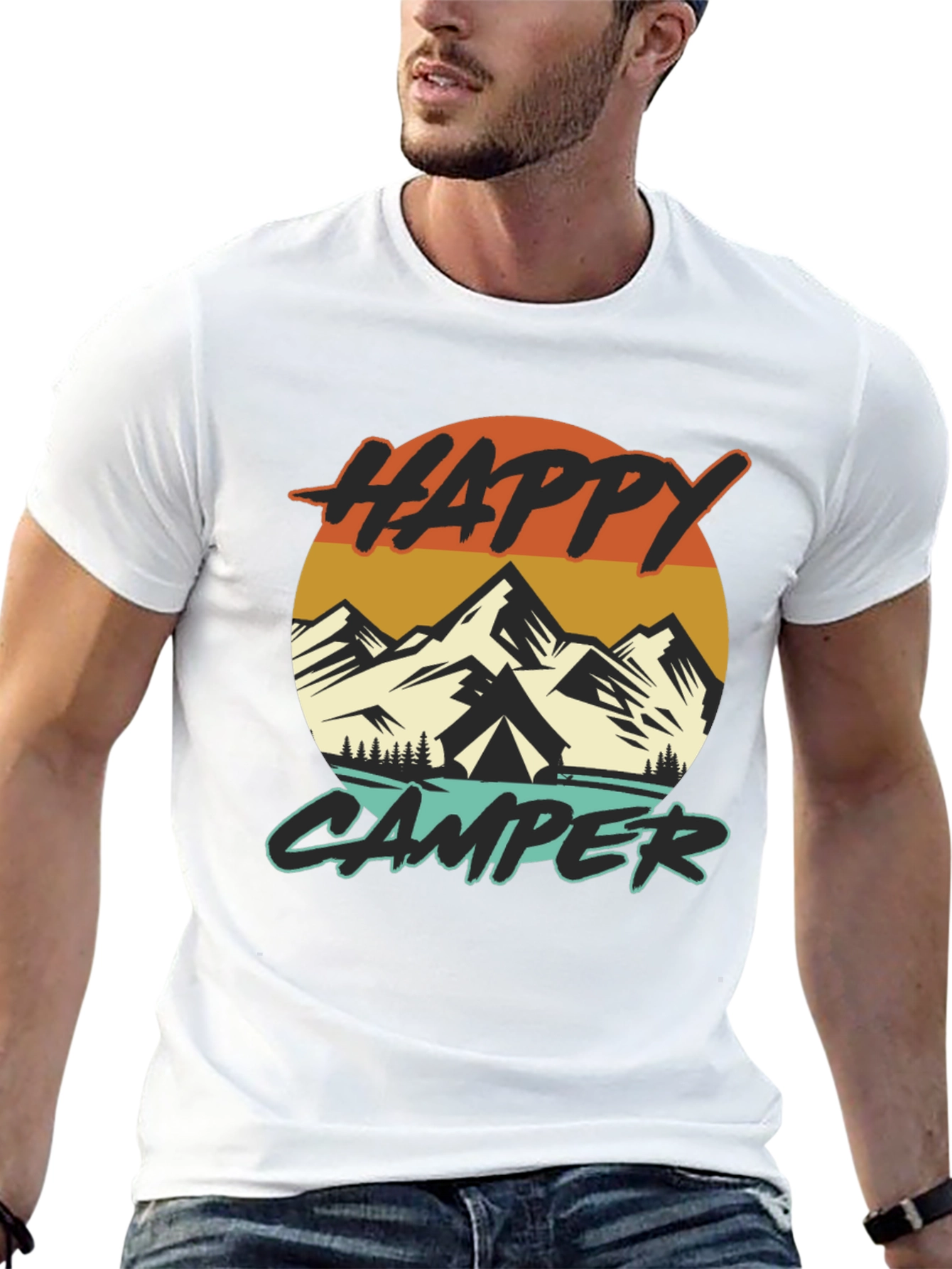 Happy Camper Graphic Tee