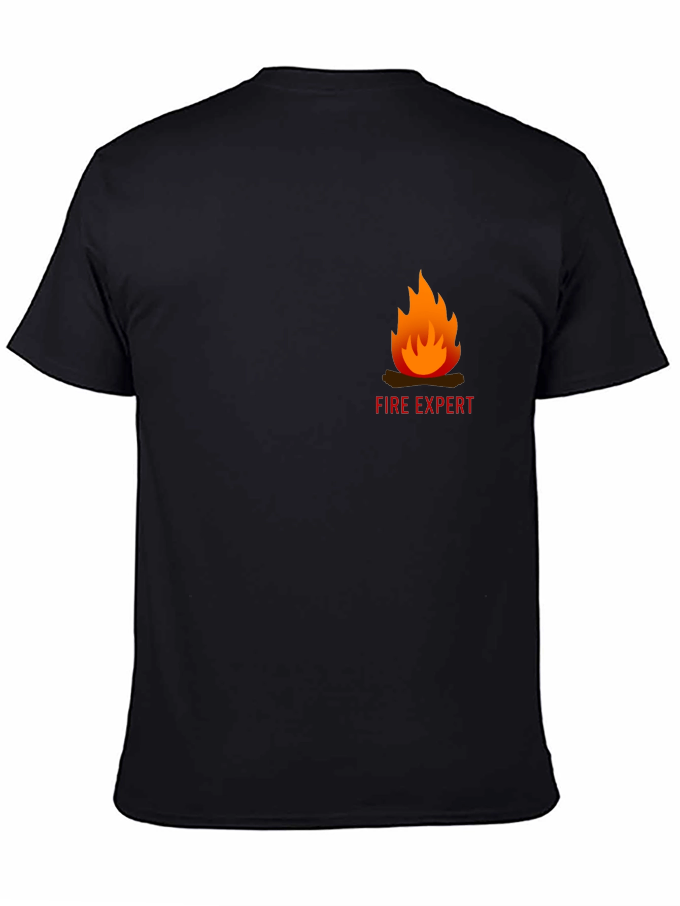 Fire Expert Black T-Shirt