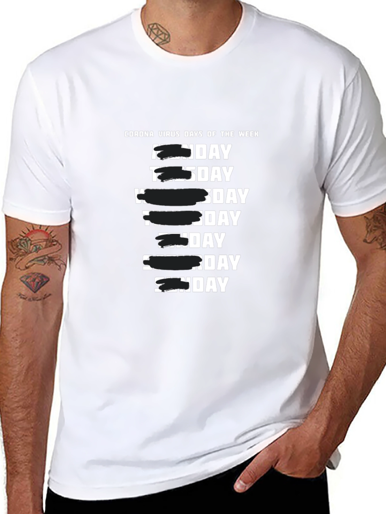 Quarantine Days of the Week T-Shirt