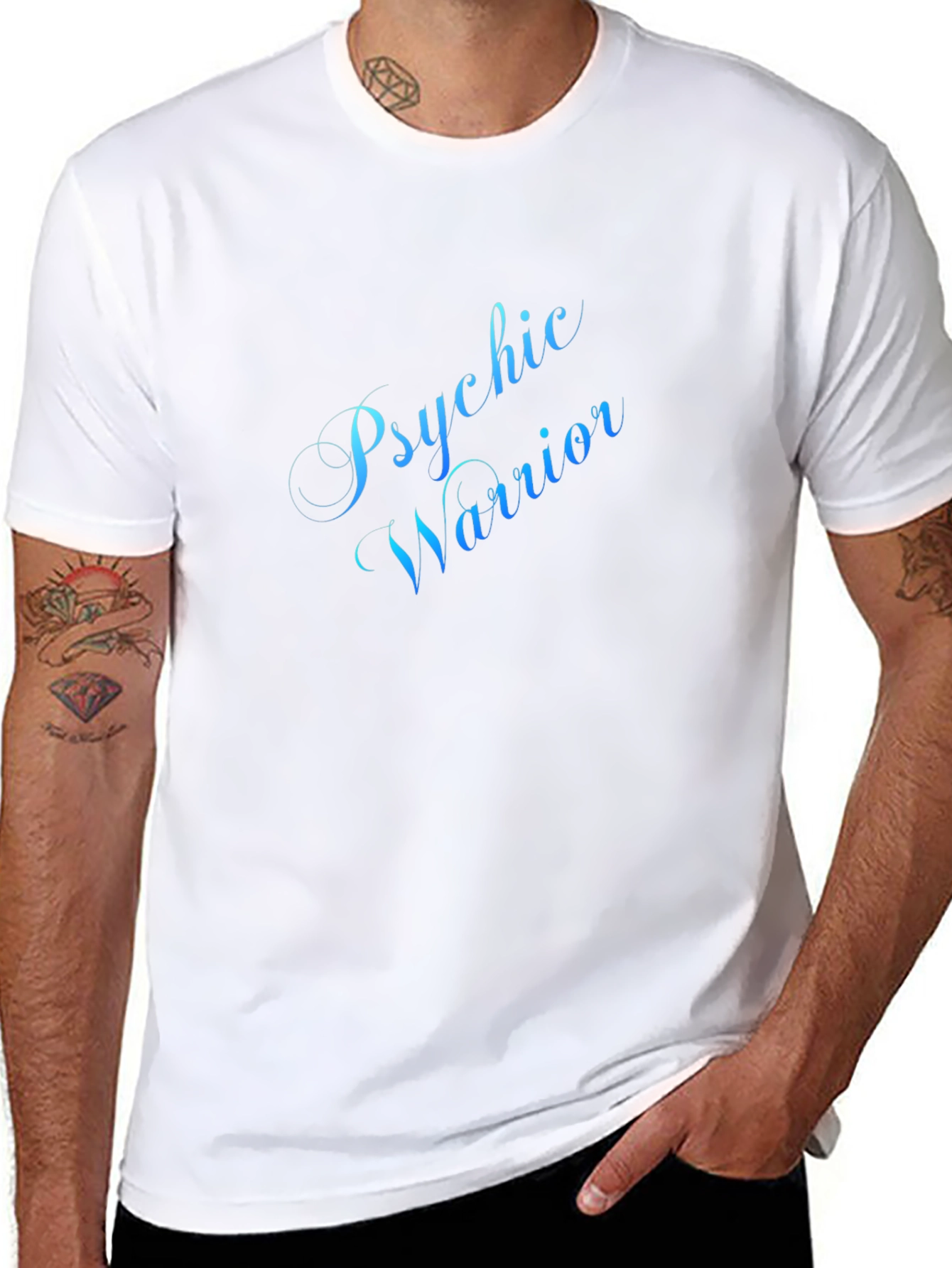 Psychic Warrior Black T-Shirt