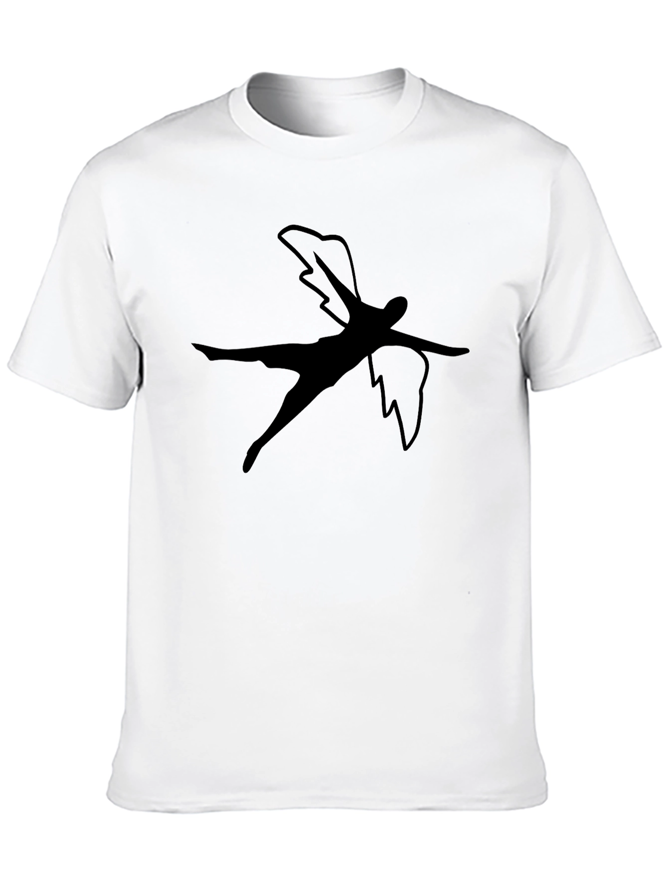 Abstract Angel Wing Graphic Tee