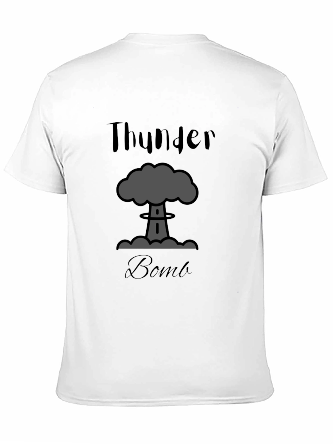 Thunder Bomb Graphic Tee - Bold Statement T-Shirt