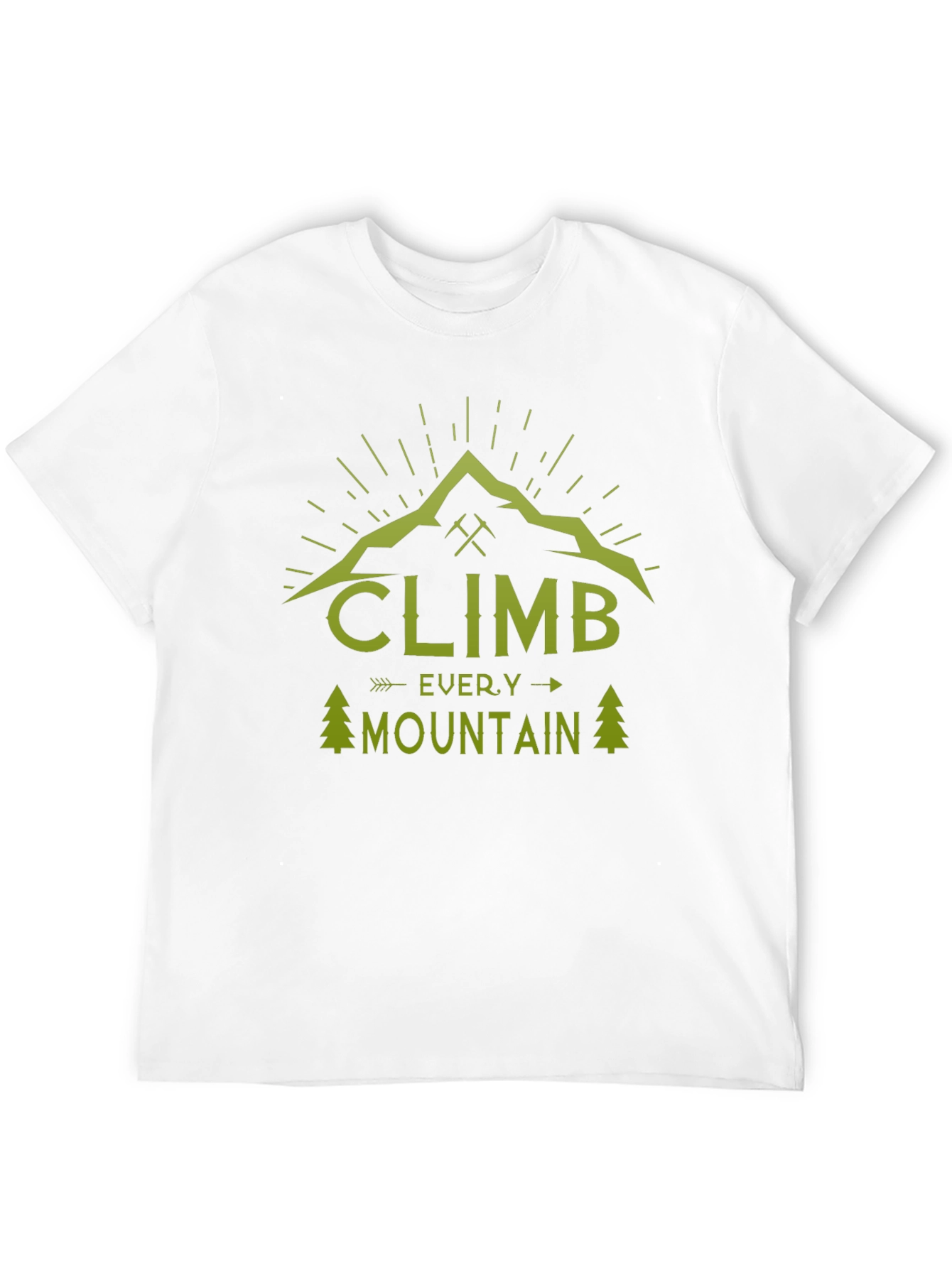Climb Every Mountain T-Shirt - Adventure Ready!