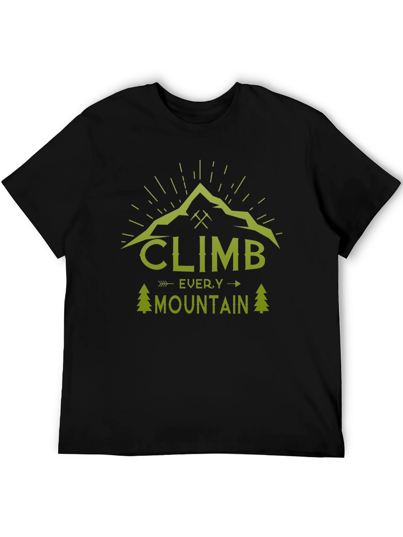 Climb Every Mountain T-Shirt - Adventure Ready!