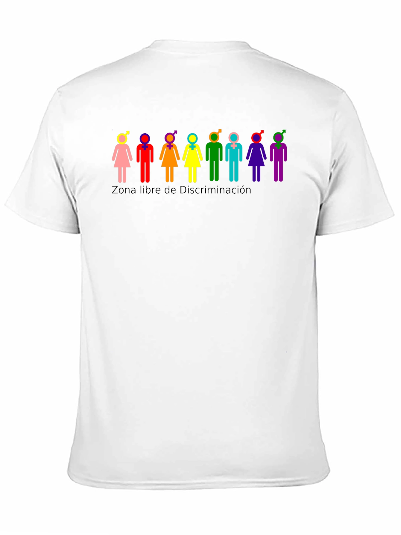 Equality Black T-Shirt - Zona Libre de Discriminación