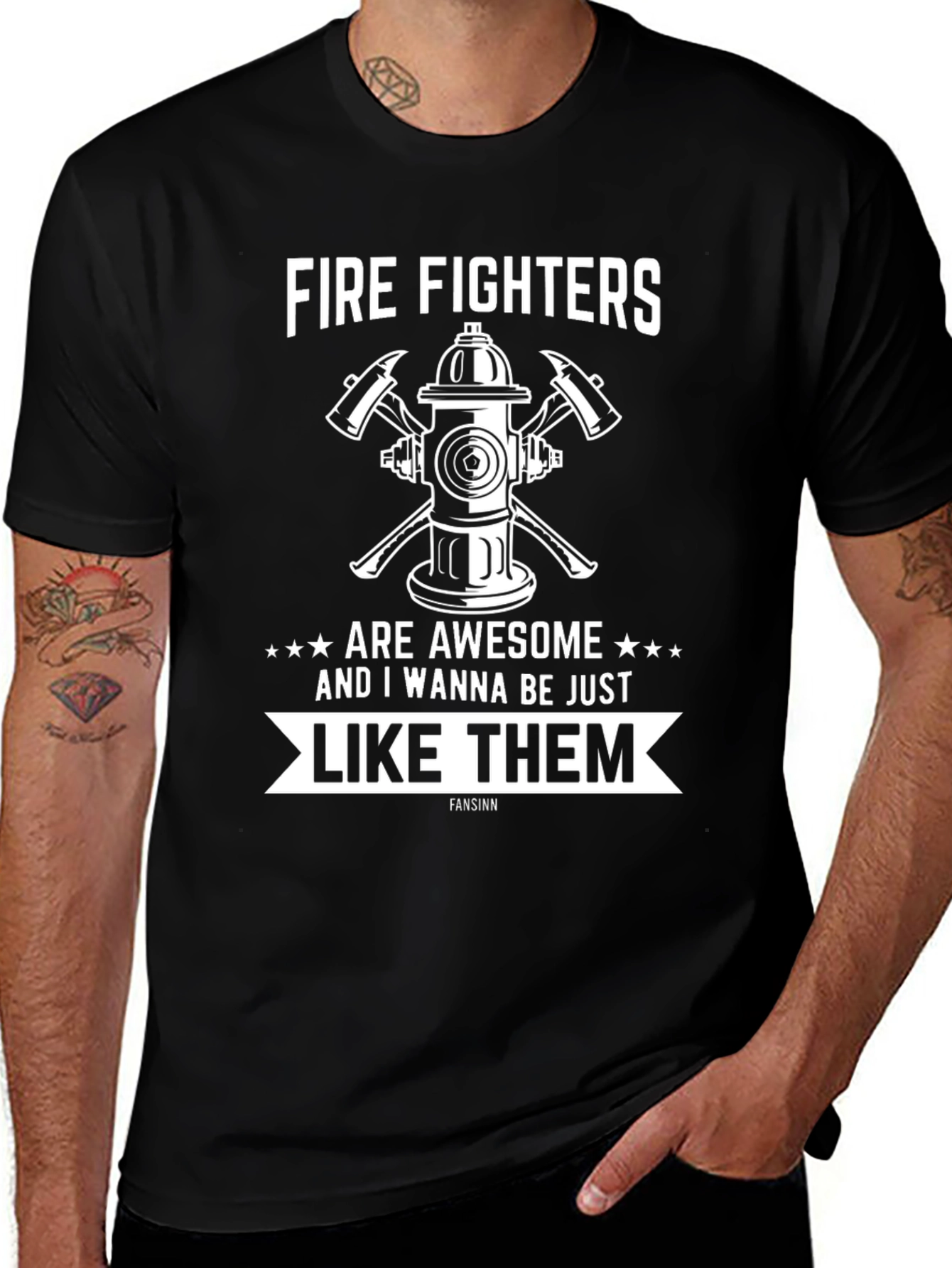 Firefighter Awesome T-Shirt