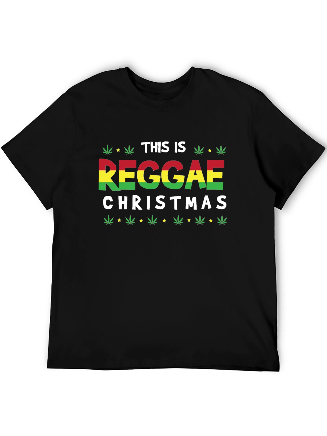 Reggae Christmas Graphic T-Shirt