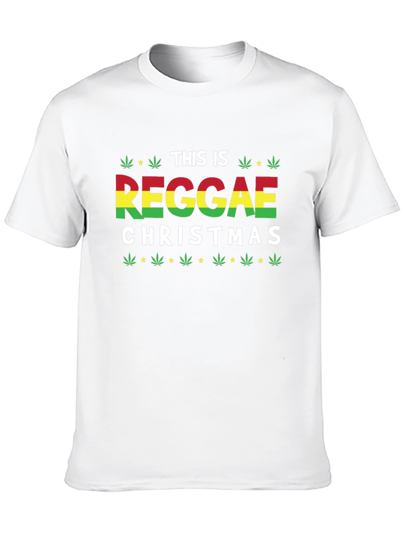 Reggae Christmas Graphic T-Shirt