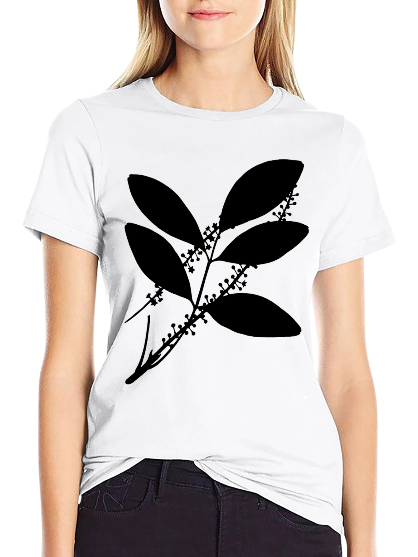 Botanical Black T-Shirt