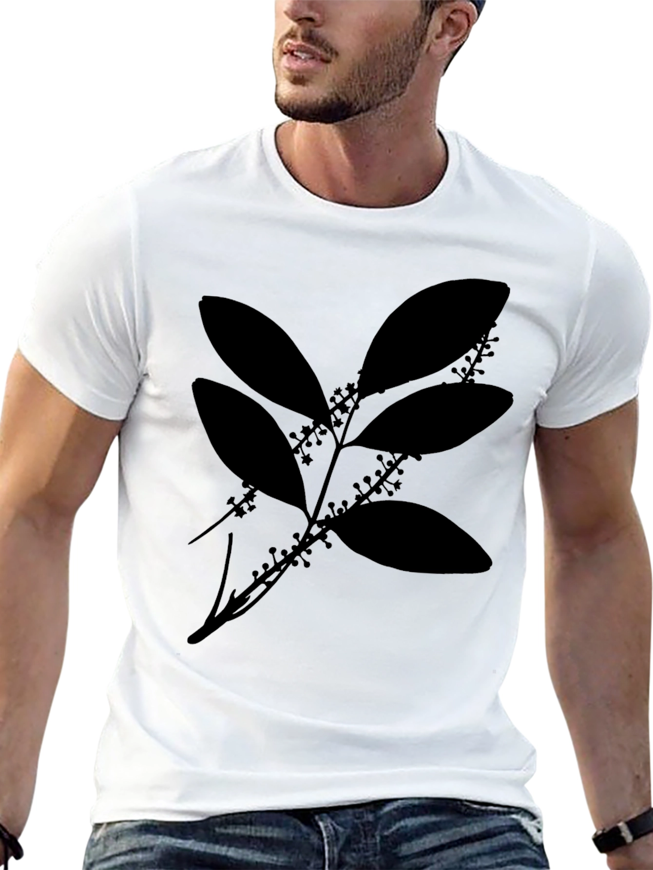 Botanical Black T-Shirt