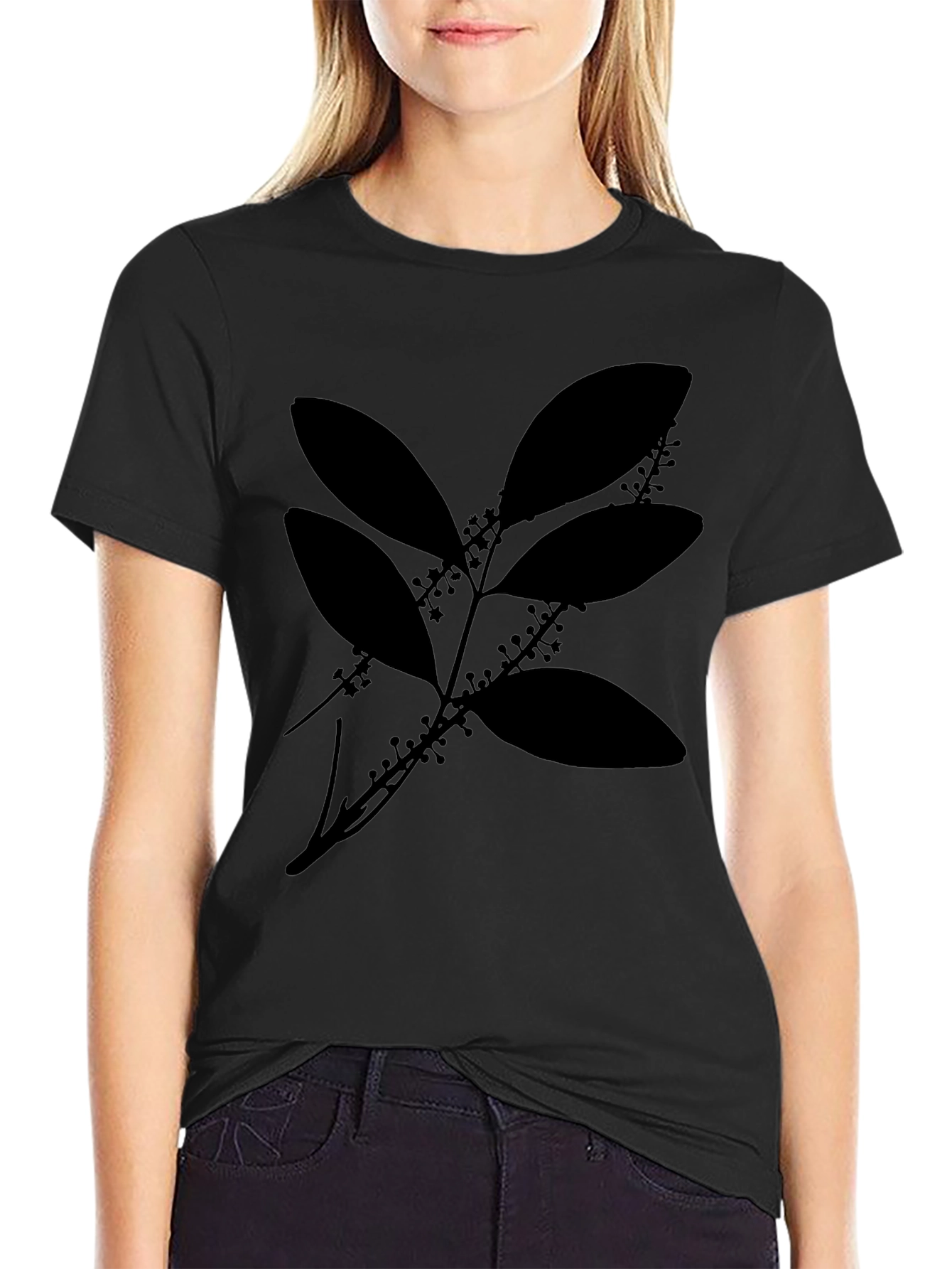 Botanical Black T-Shirt