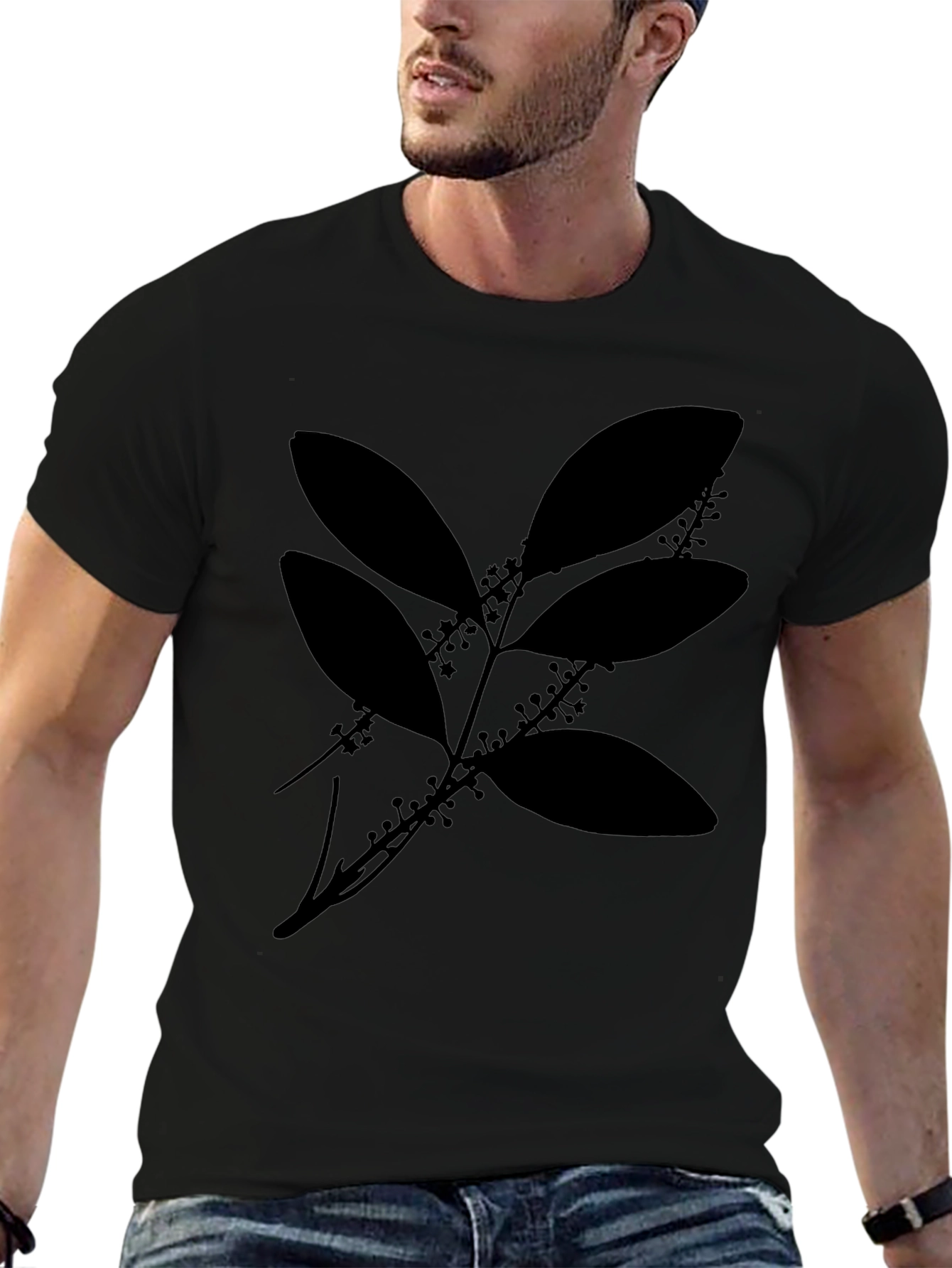 Botanical Black T-Shirt