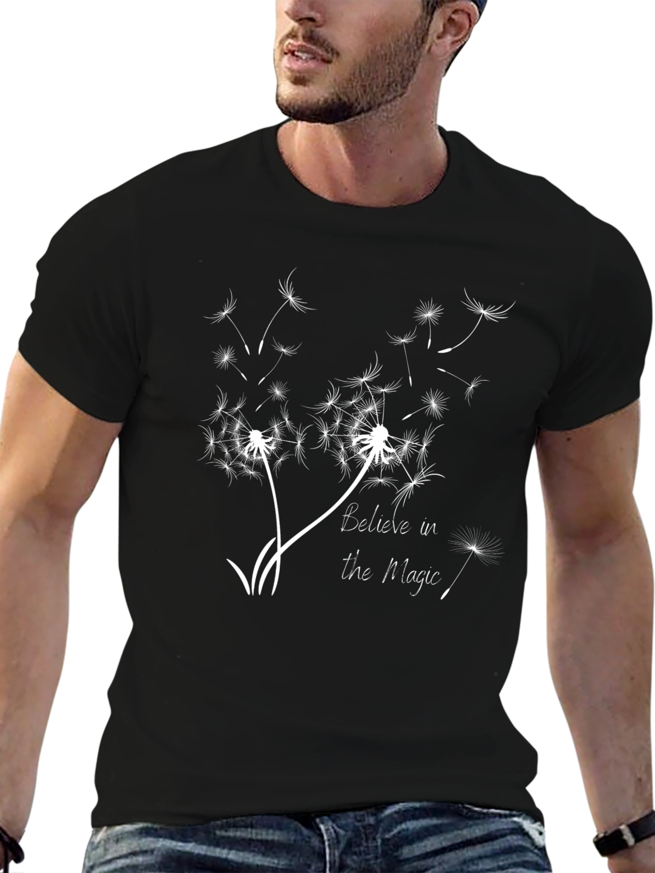 Believe in Magic Graphic T-Shirt - Soft Cotton Blend