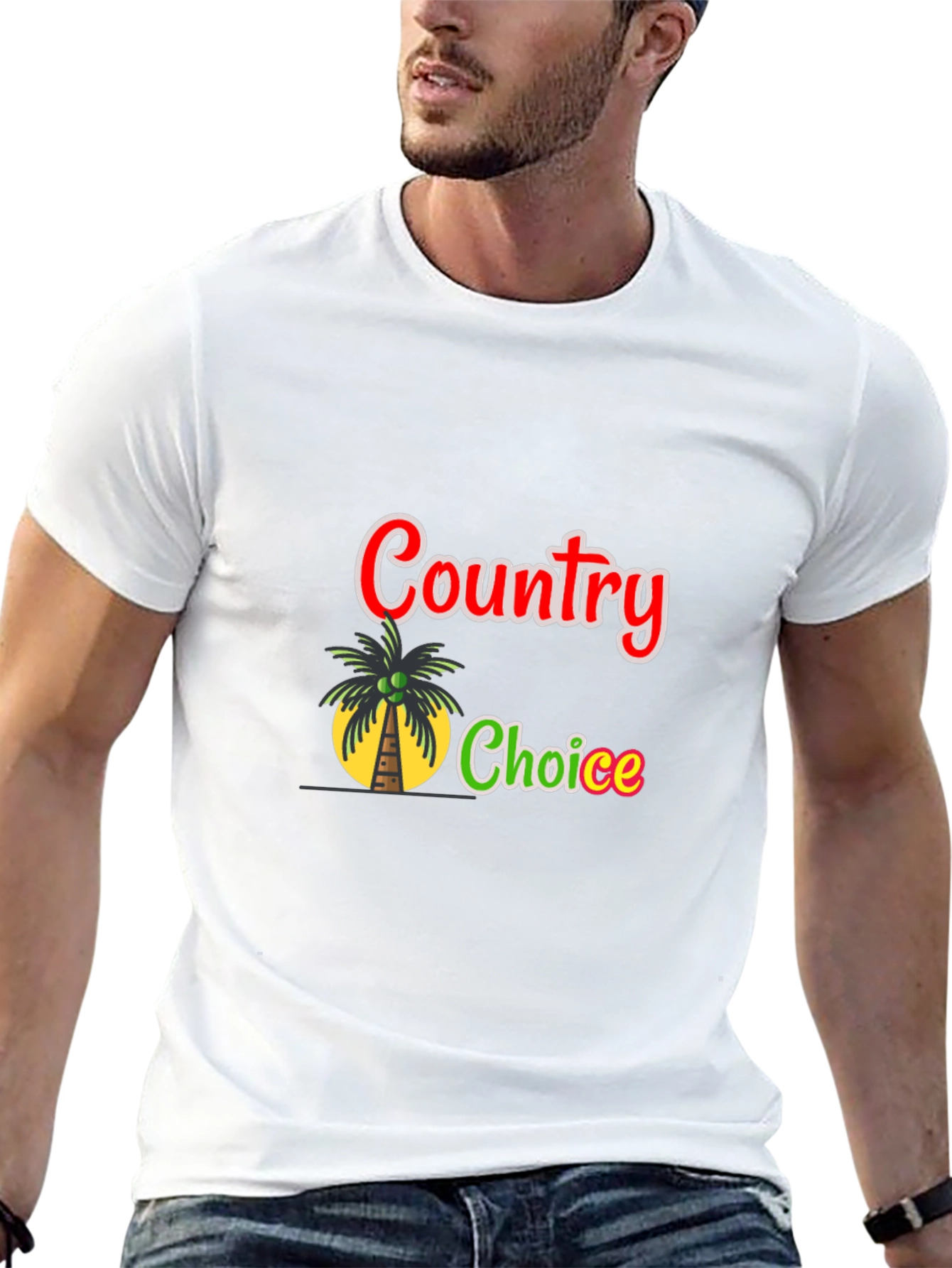 Country Choice Black Graphic Tee