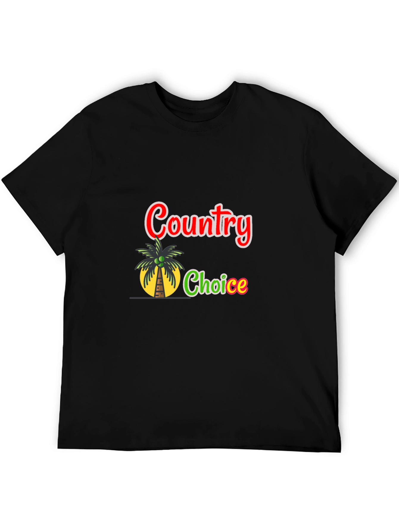 Country Choice Black Graphic Tee