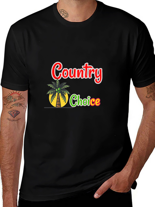 Country Choice Black Graphic Tee