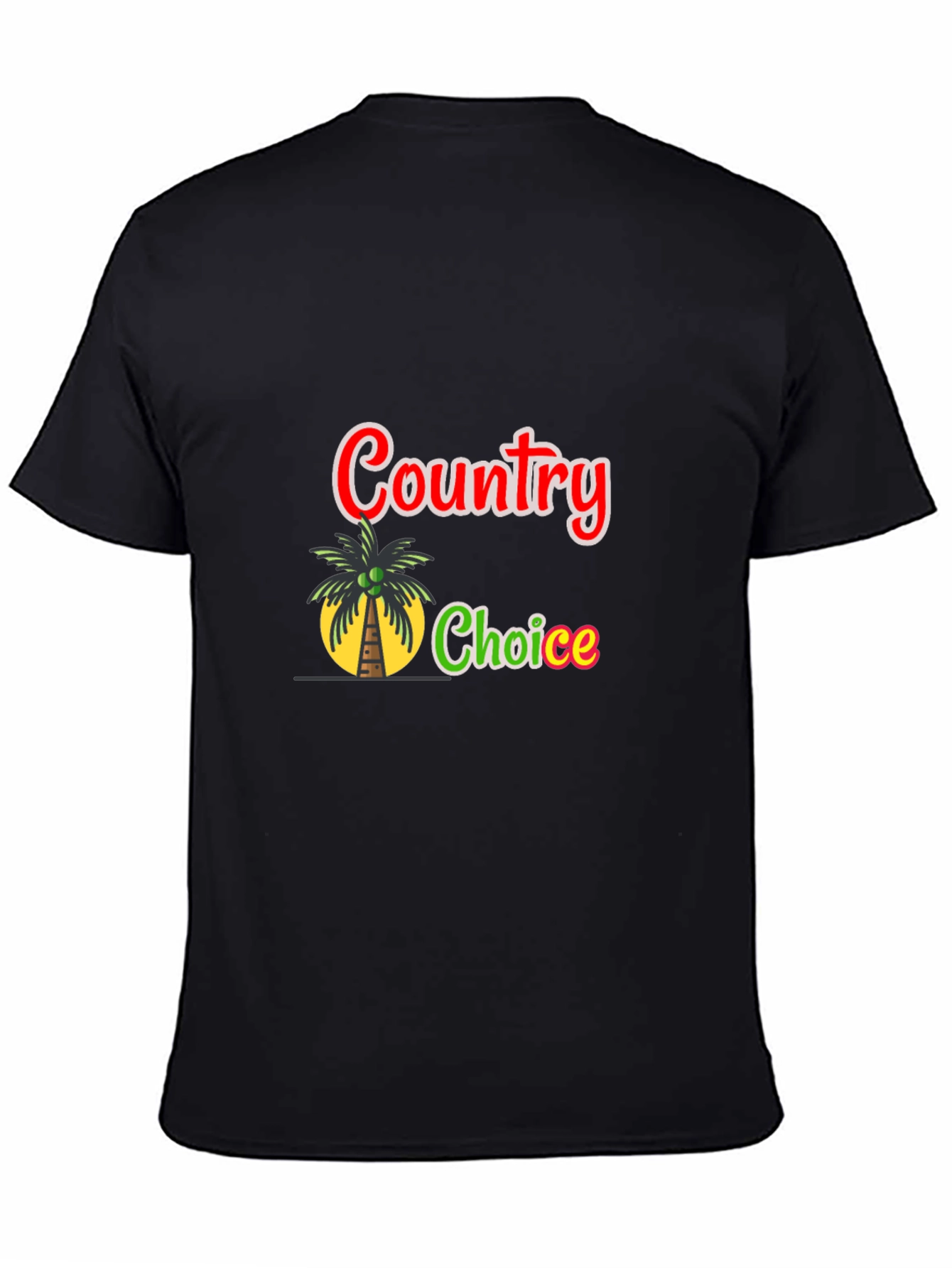 Country Choice Black Graphic Tee