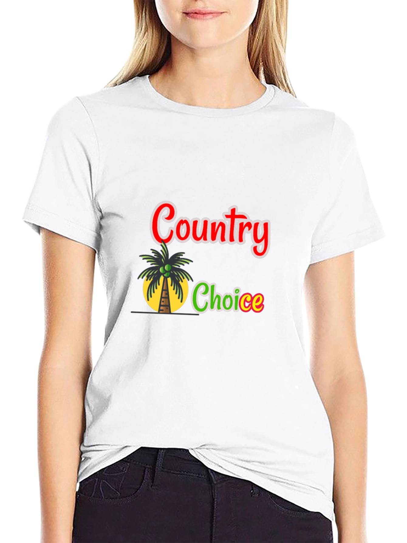 Country Choice Black Graphic Tee
