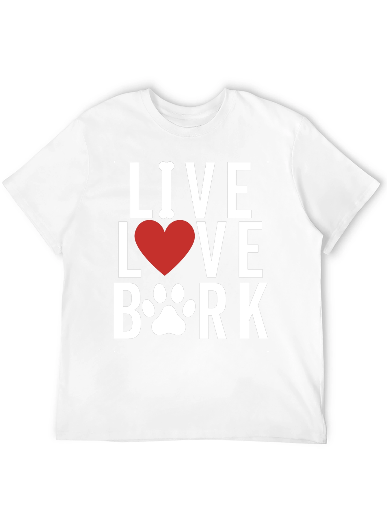 Live Love Bork Dog Lover T-Shirt