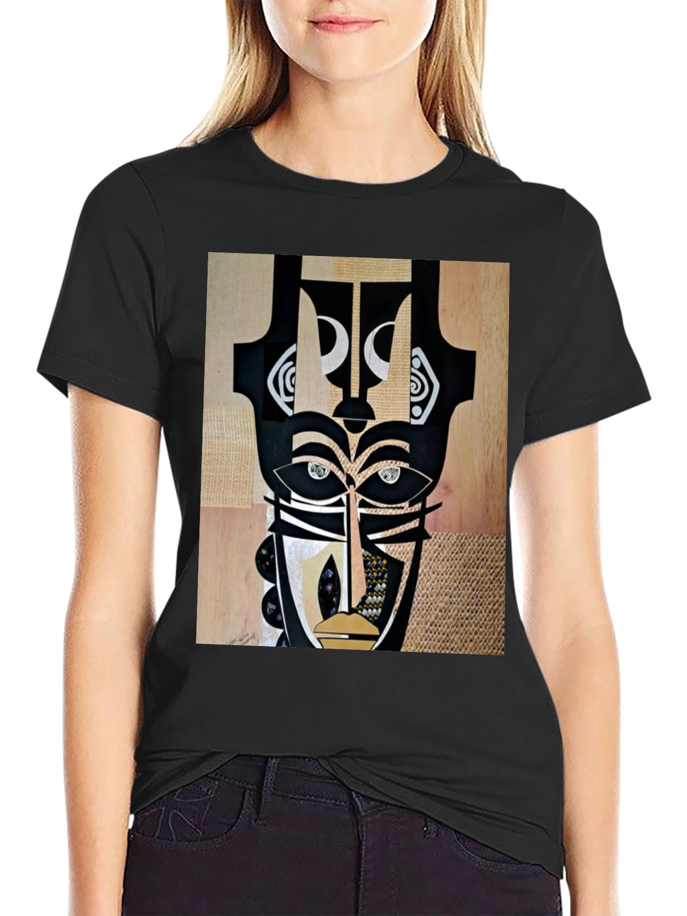Abstract Art Graphic T-Shirt - Unique Design